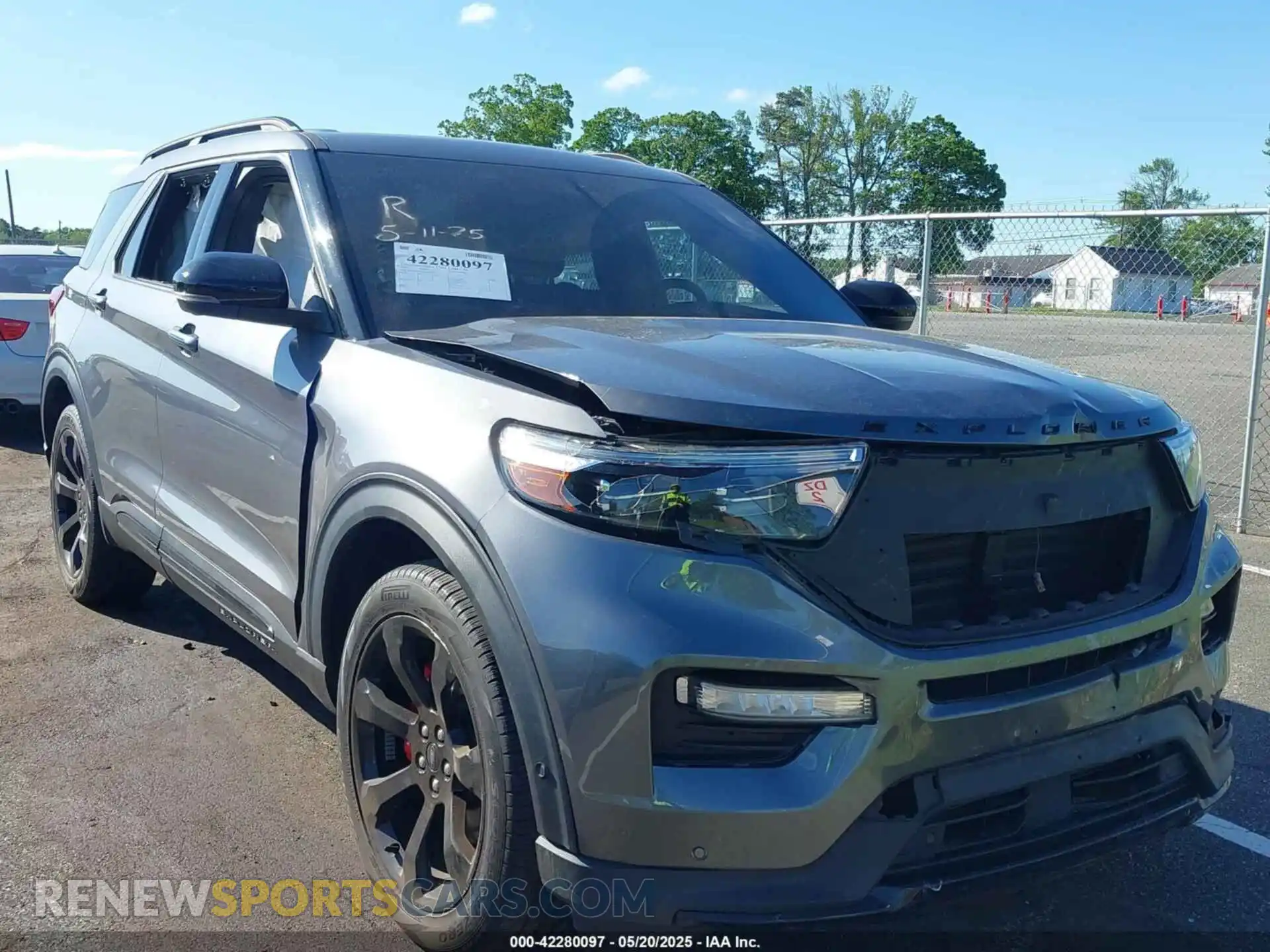 1 Фотография поврежденного автомобиля 1FM5K8GC5MGB27091 FORD EXPLORER 2021