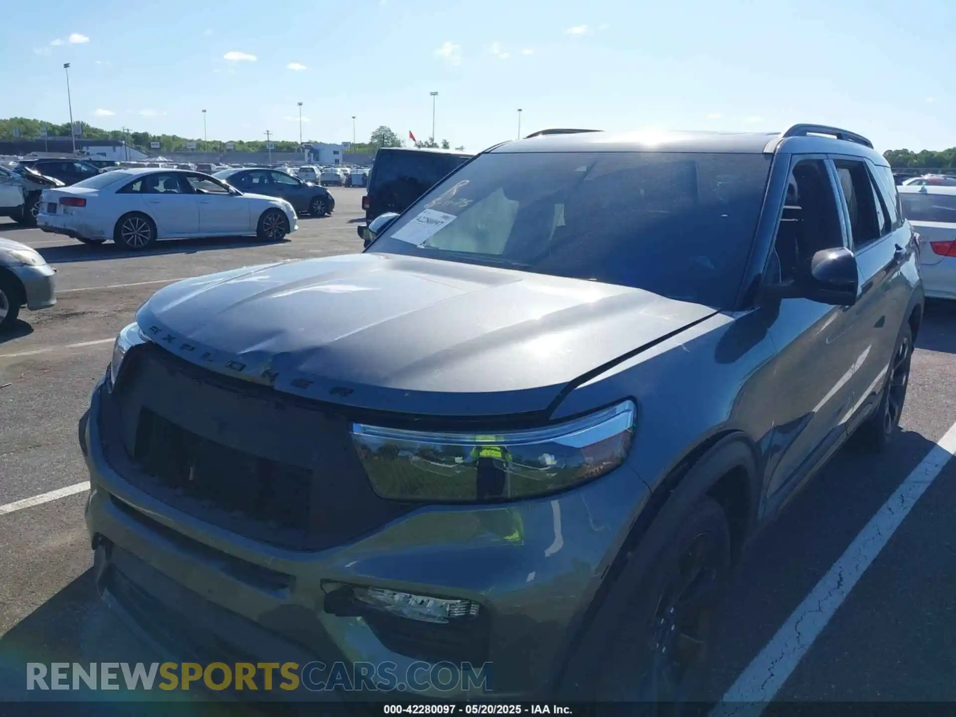 2 Фотография поврежденного автомобиля 1FM5K8GC5MGB27091 FORD EXPLORER 2021