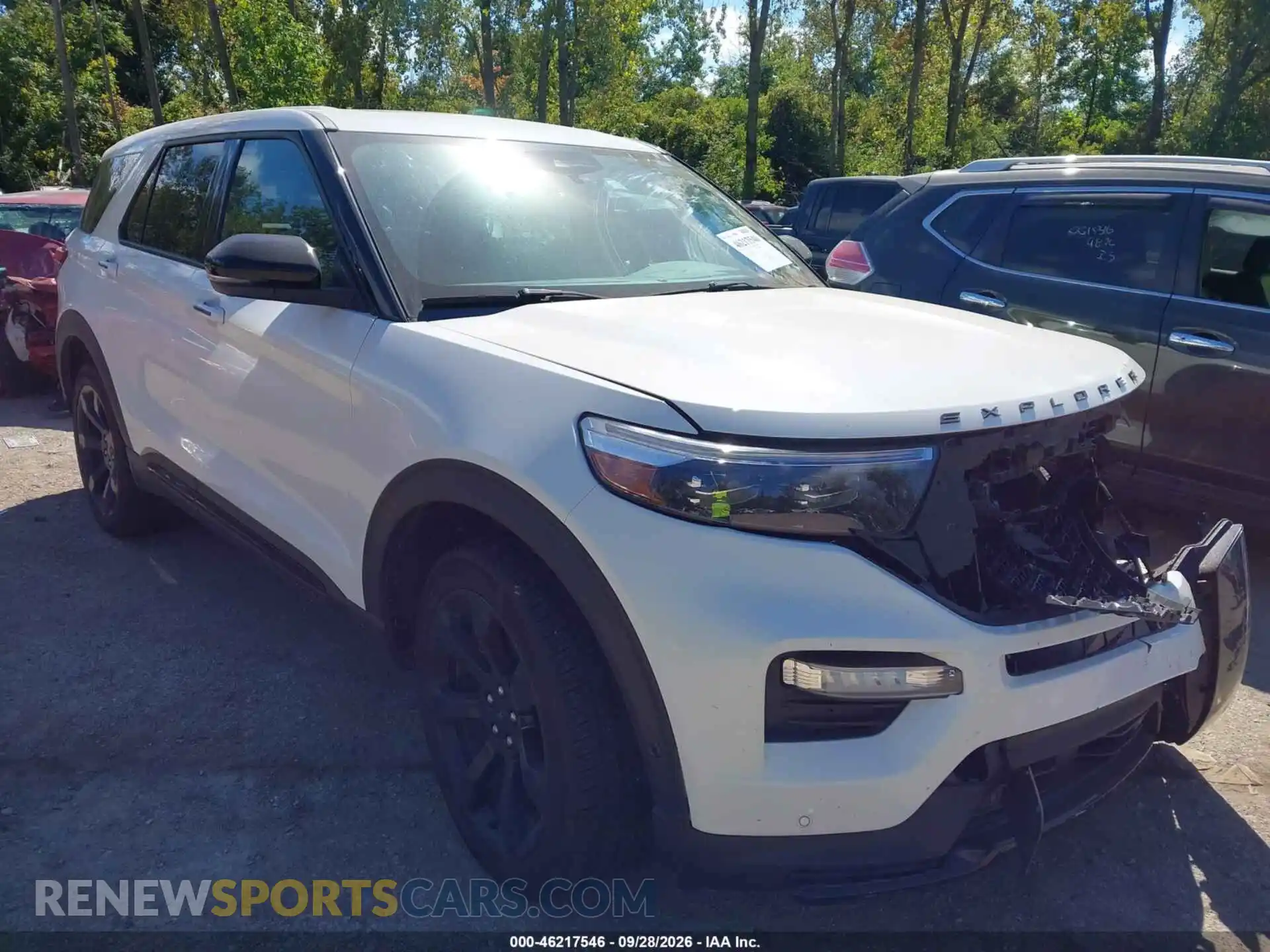 1 Photograph of a damaged car 1FM5K8GC5MGB41766 FORD EXPLORER 2021