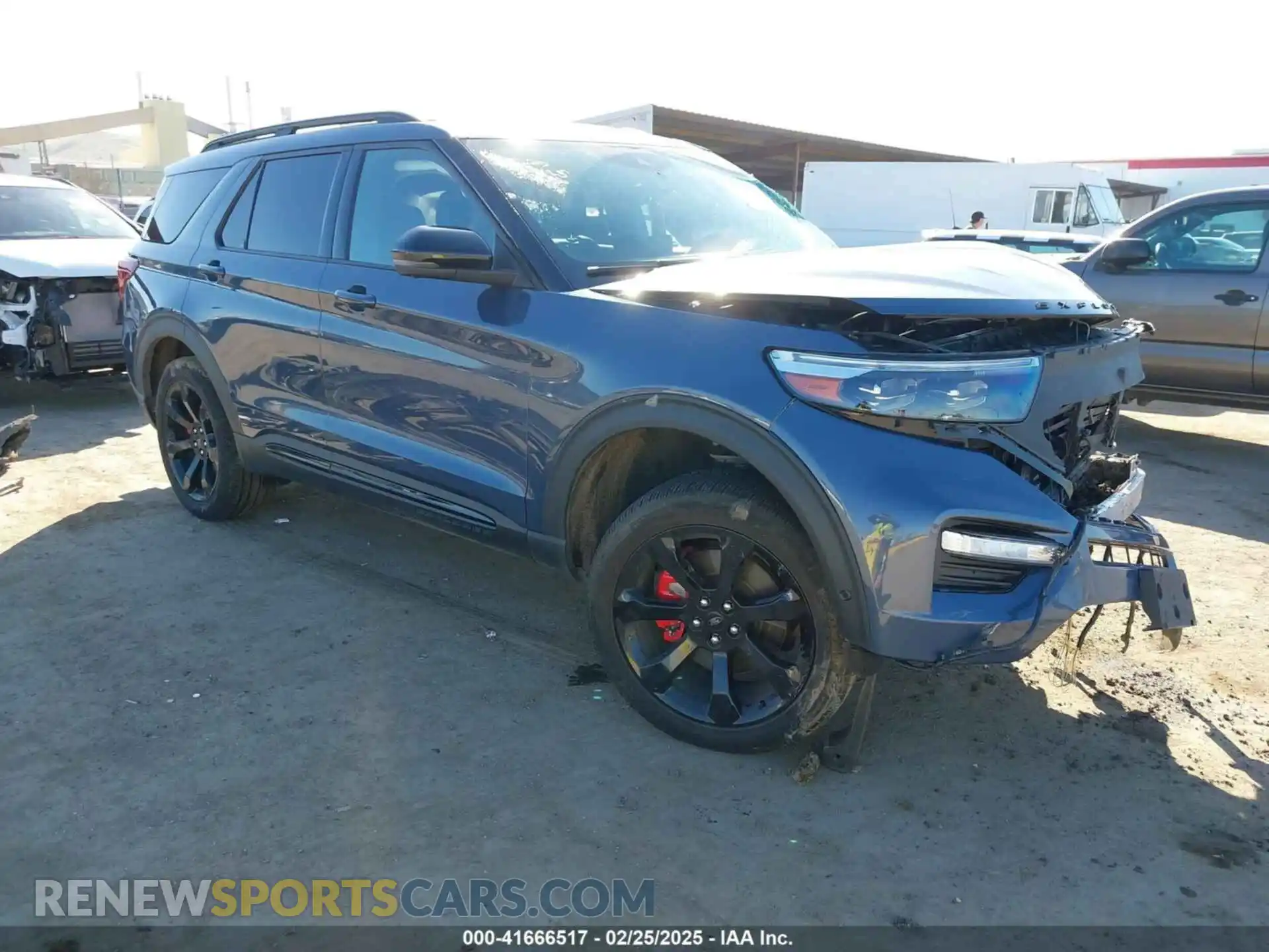 1 Photograph of a damaged car 1FM5K8GC5MGB64402 FORD EXPLORER 2021
