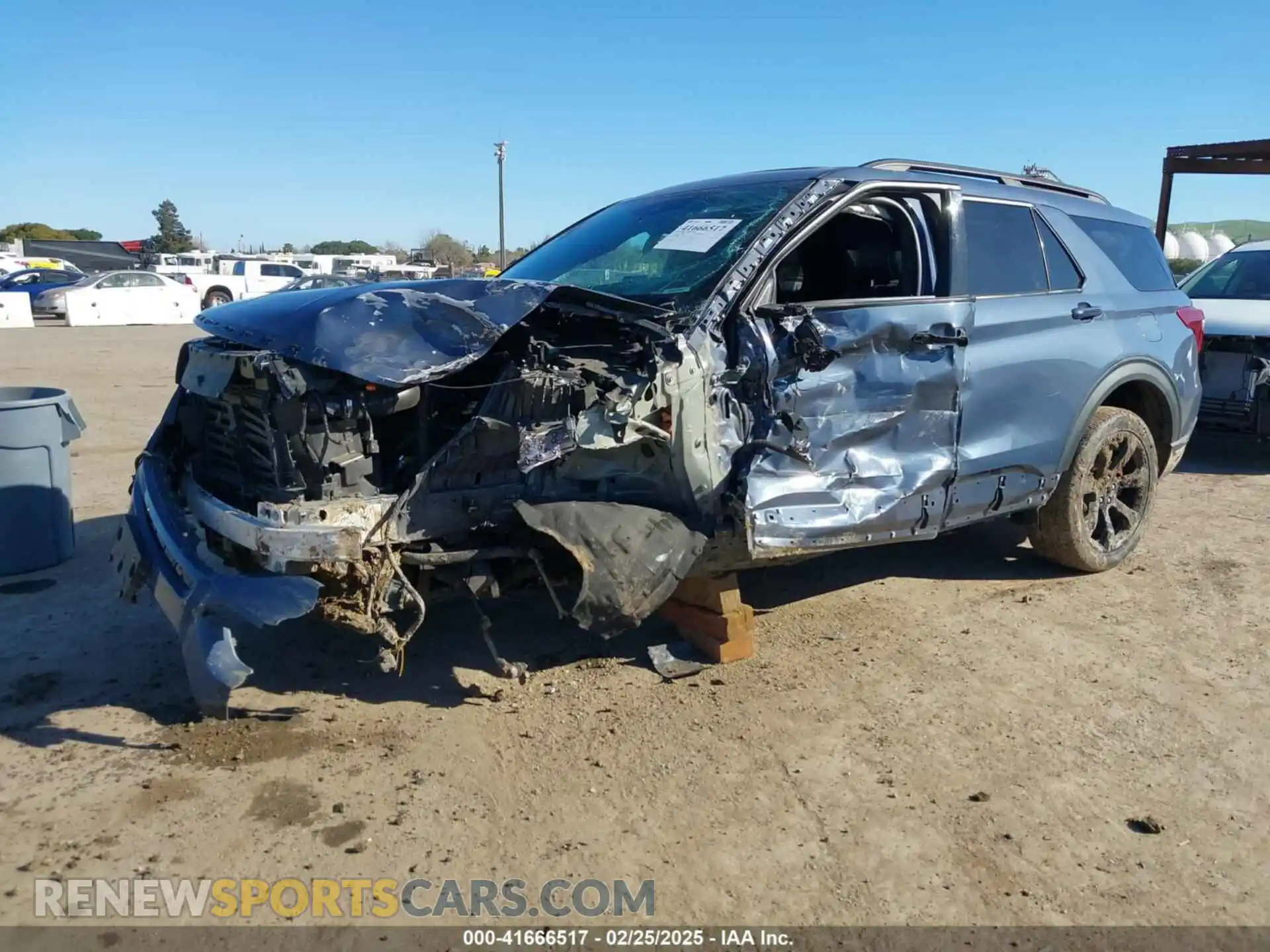 2 Photograph of a damaged car 1FM5K8GC5MGB64402 FORD EXPLORER 2021