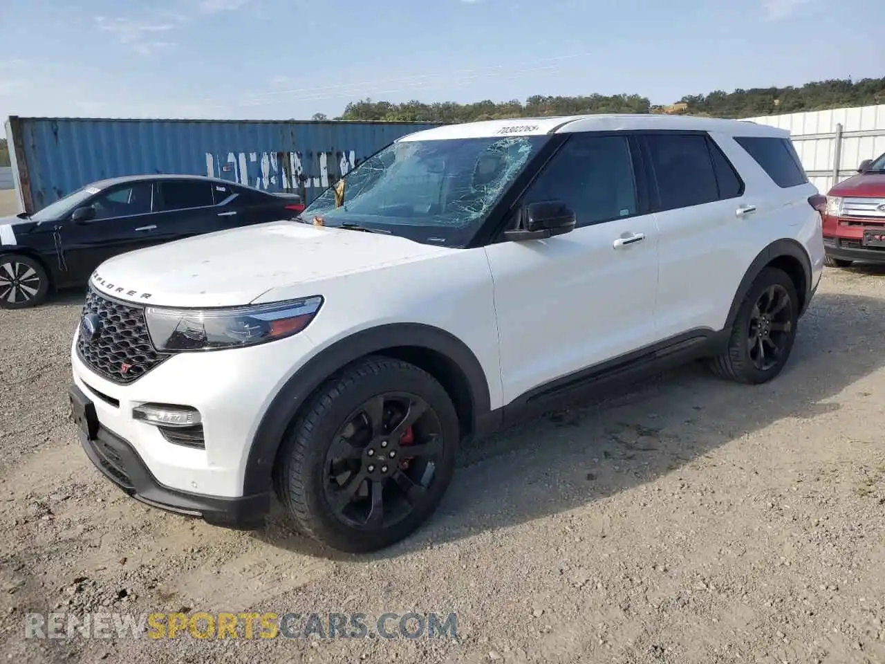 1 Photograph of a damaged car 1FM5K8GC6MGA06232 FORD EXPLORER 2021