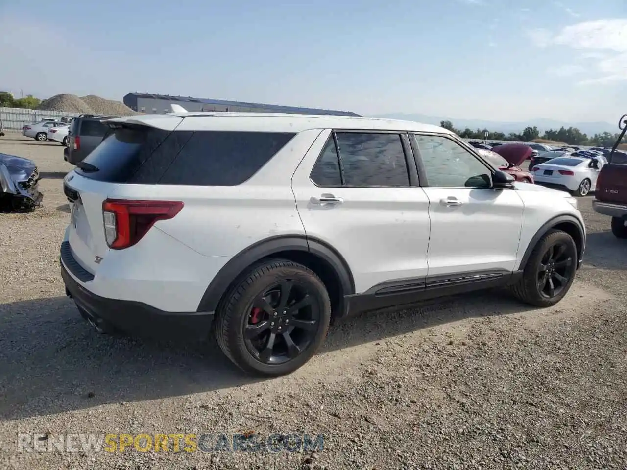 3 Photograph of a damaged car 1FM5K8GC6MGA06232 FORD EXPLORER 2021