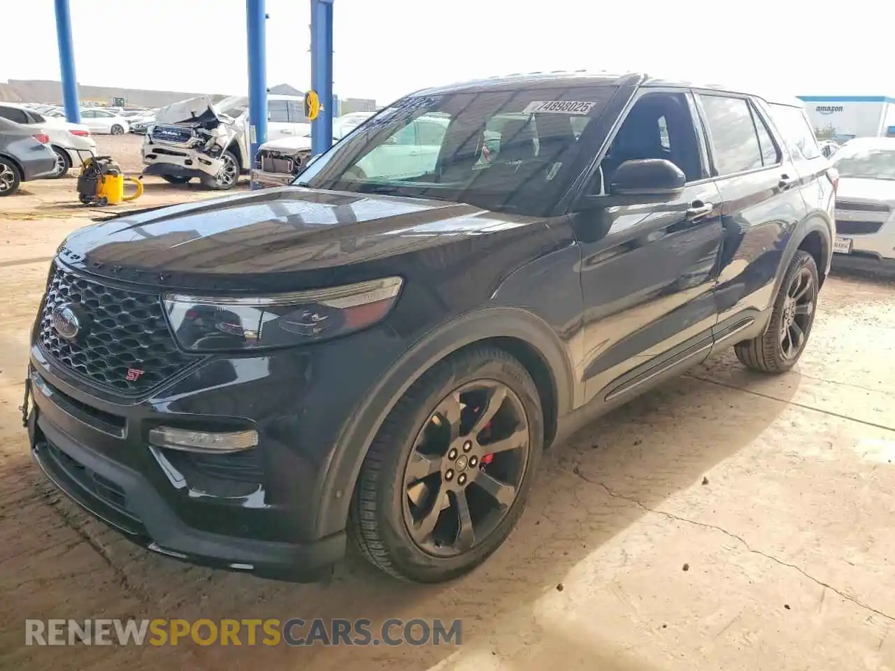 1 Photograph of a damaged car 1FM5K8GC6MGA45581 FORD EXPLORER 2021