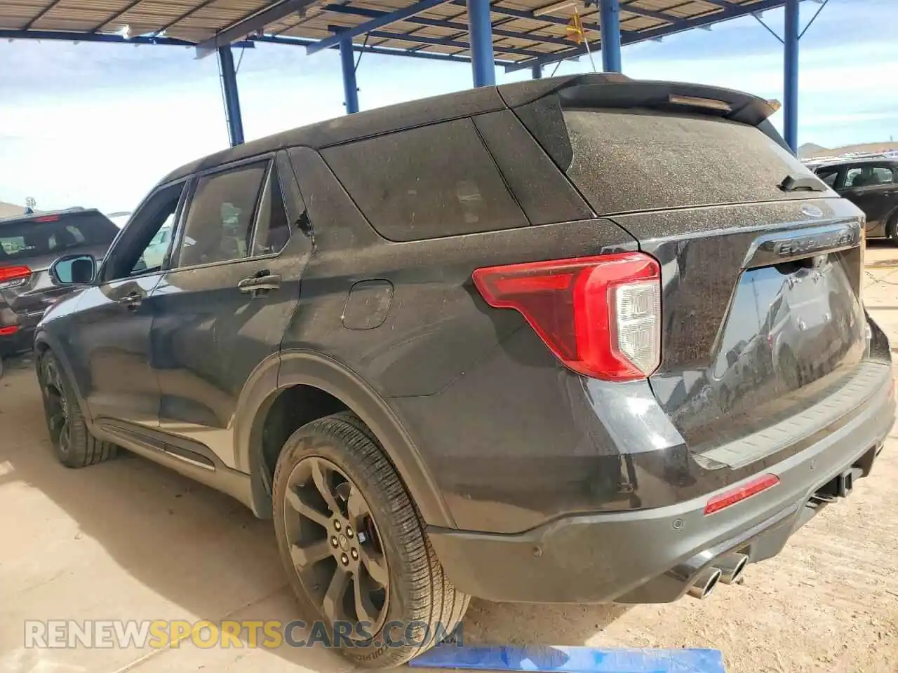 2 Photograph of a damaged car 1FM5K8GC6MGA45581 FORD EXPLORER 2021