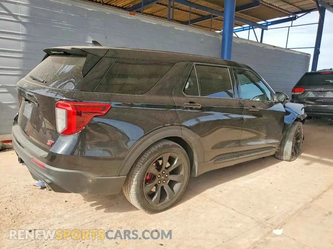 3 Photograph of a damaged car 1FM5K8GC6MGA45581 FORD EXPLORER 2021