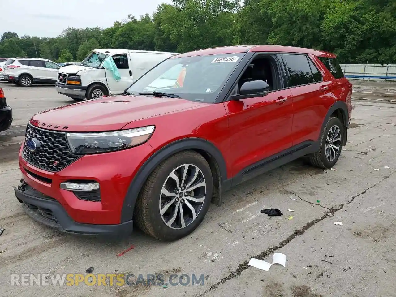 1 fotografías del automóvil dañado 1FM5K8GC6MGB23258 FORD EXPLORER 2021