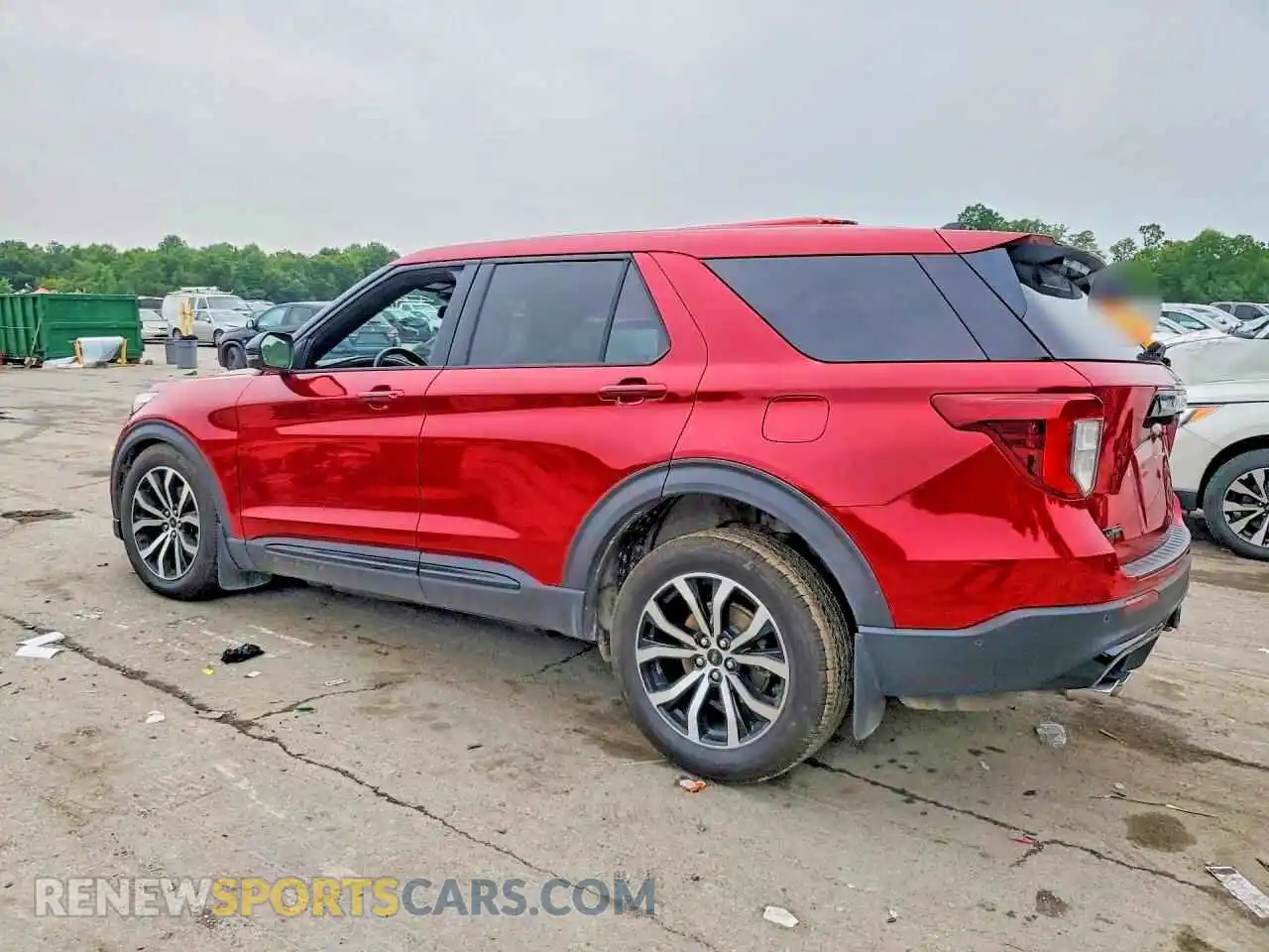 2 fotografías del automóvil dañado 1FM5K8GC6MGB23258 FORD EXPLORER 2021