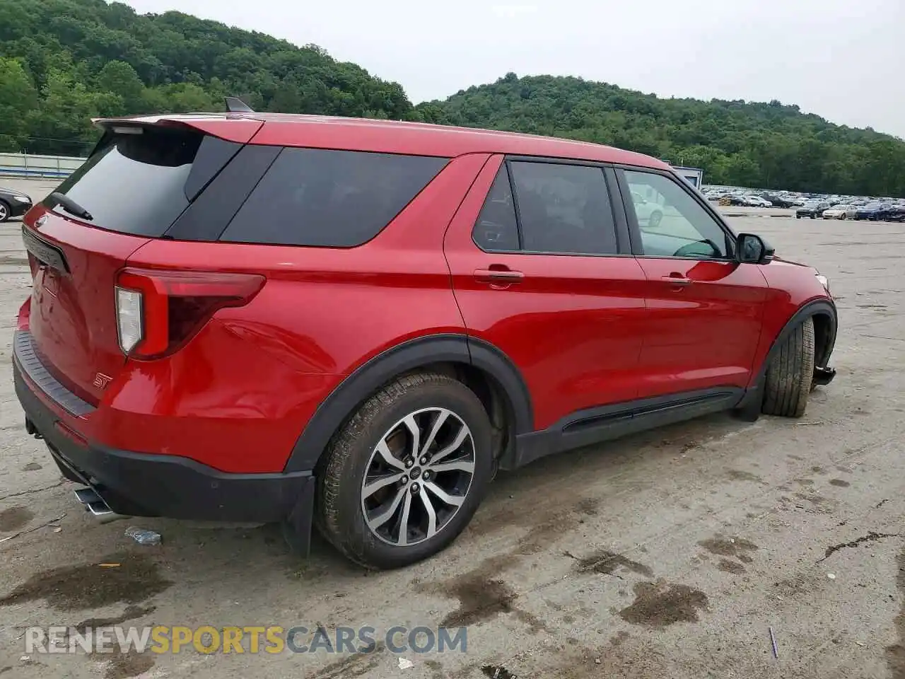 3 fotografías del automóvil dañado 1FM5K8GC6MGB23258 FORD EXPLORER 2021