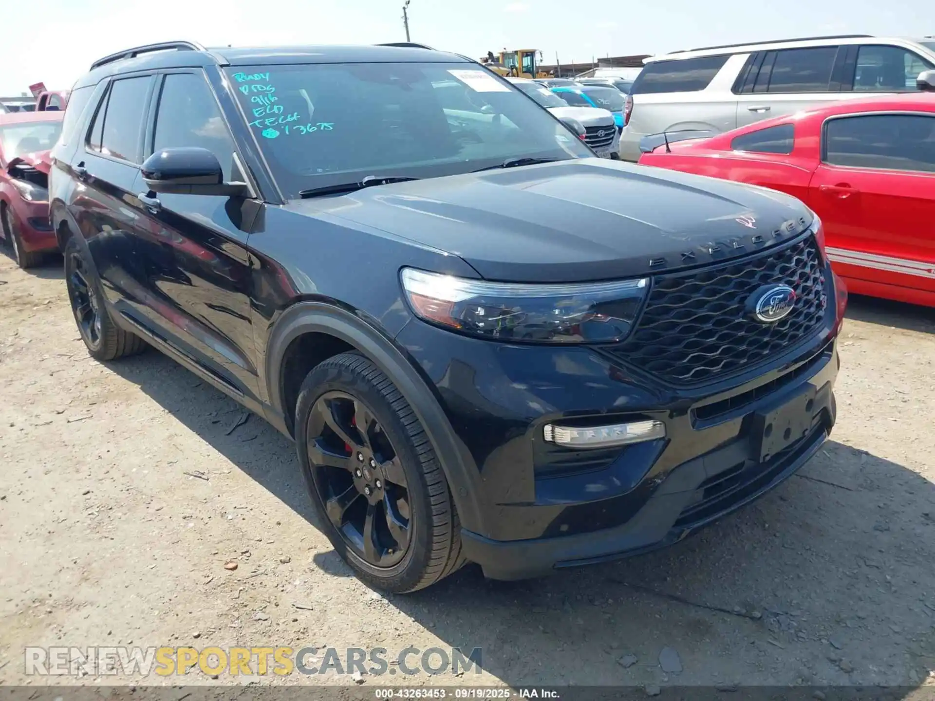 1 Photograph of a damaged car 1FM5K8GC6MGB43624 FORD EXPLORER 2021