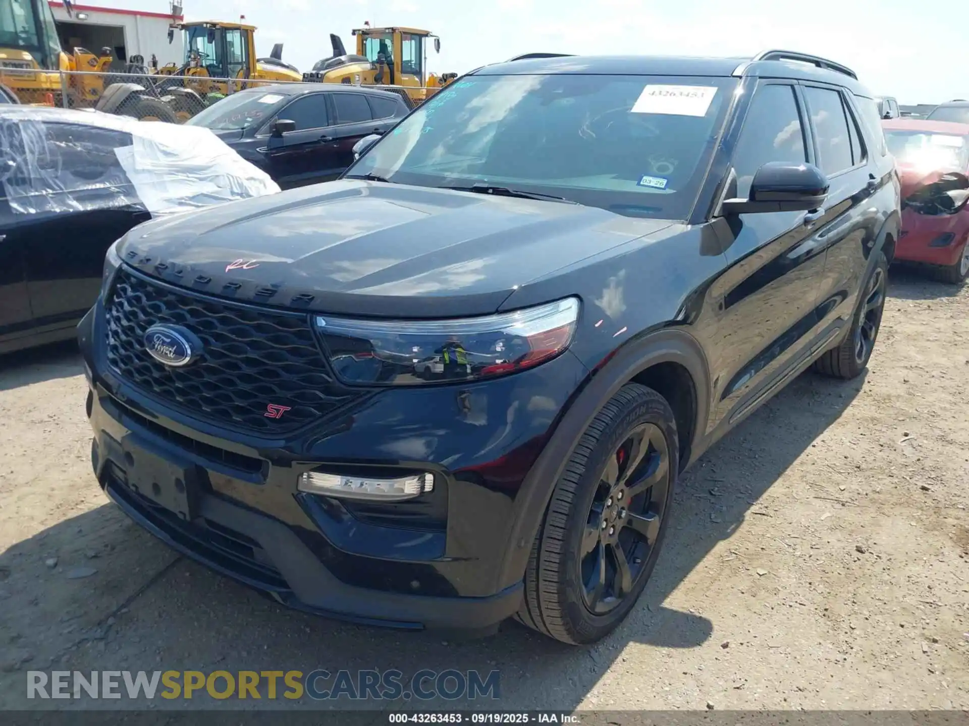 2 Photograph of a damaged car 1FM5K8GC6MGB43624 FORD EXPLORER 2021