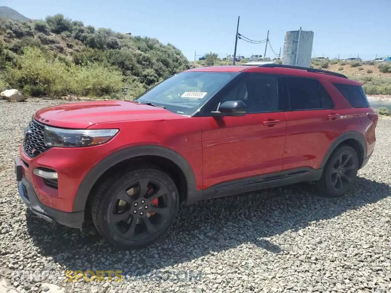 1 Photograph of a damaged car 1FM5K8GC7MGA16123 FORD EXPLORER 2021