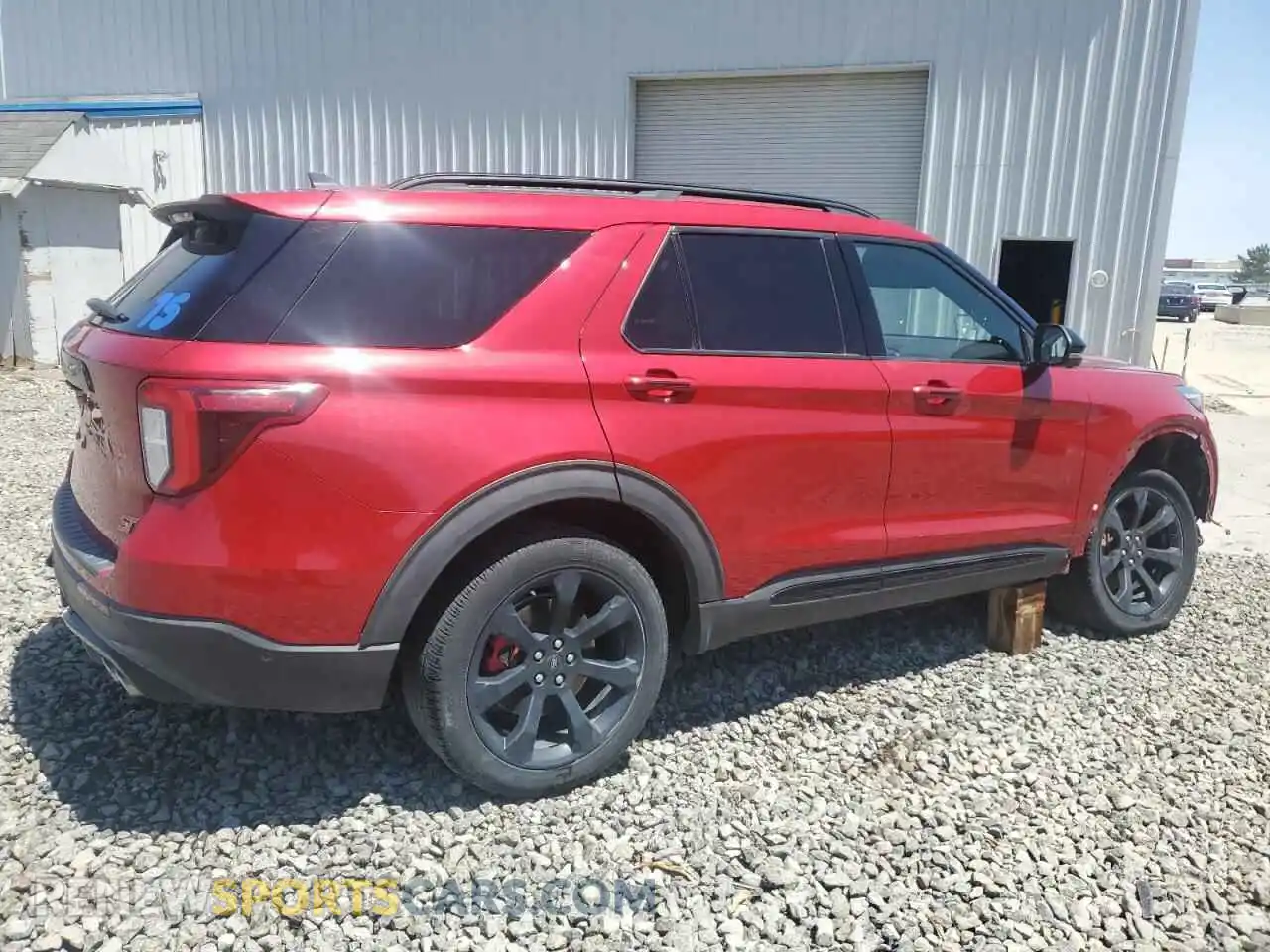 3 Photograph of a damaged car 1FM5K8GC7MGA16123 FORD EXPLORER 2021
