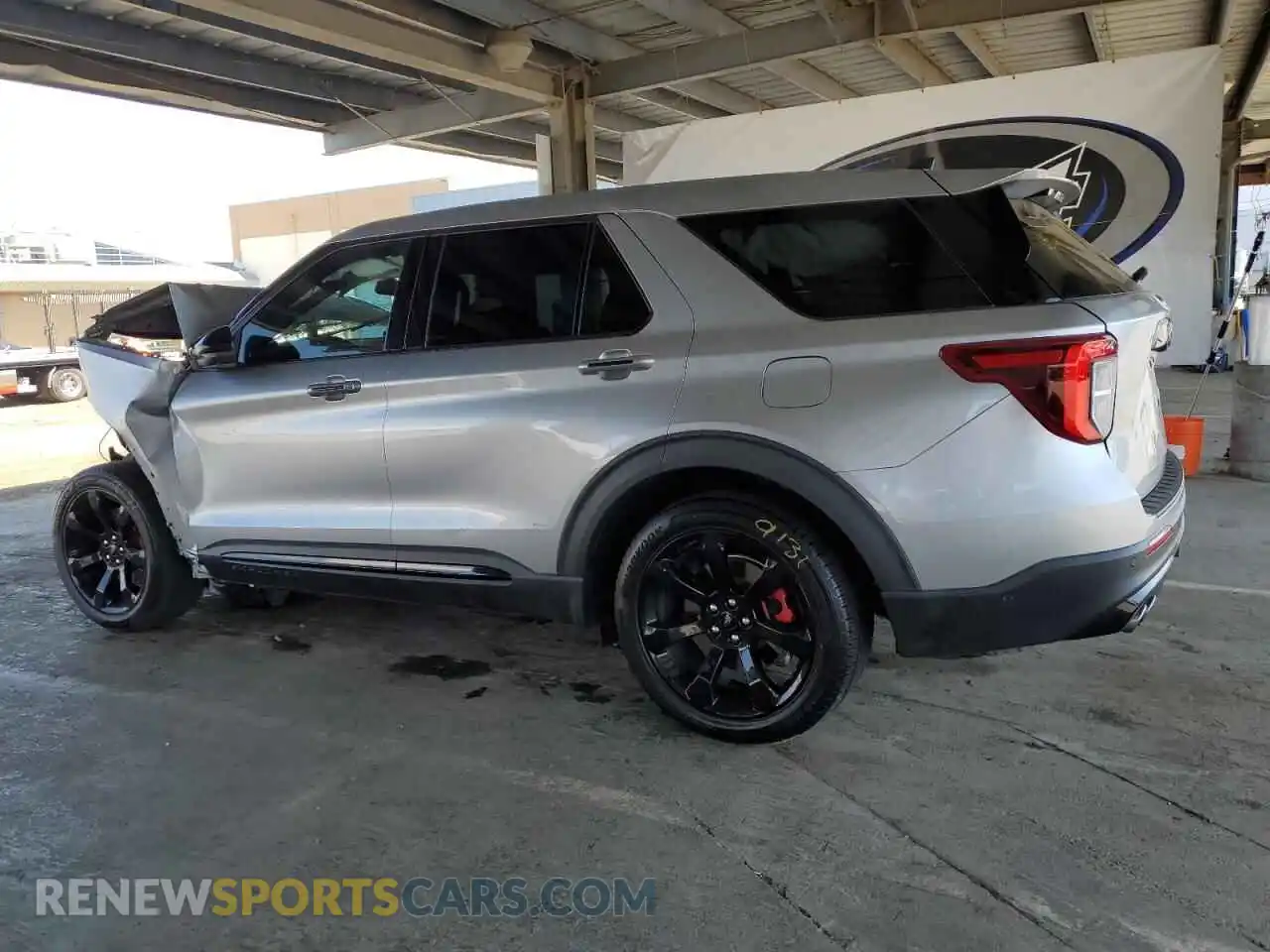 2 Photograph of a damaged car 1FM5K8GC7MGA63376 FORD EXPLORER 2021