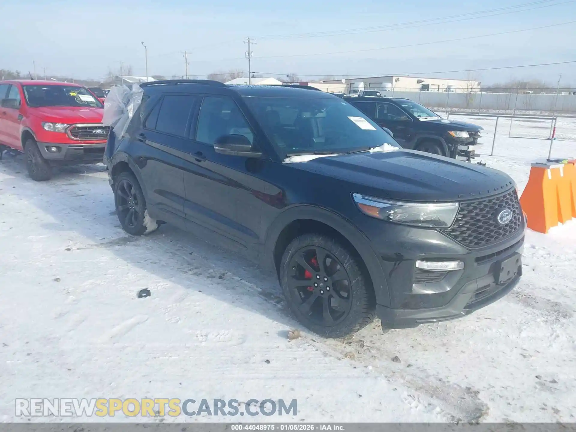 1 Photograph of a damaged car 1FM5K8GC7MGA69047 FORD EXPLORER 2021