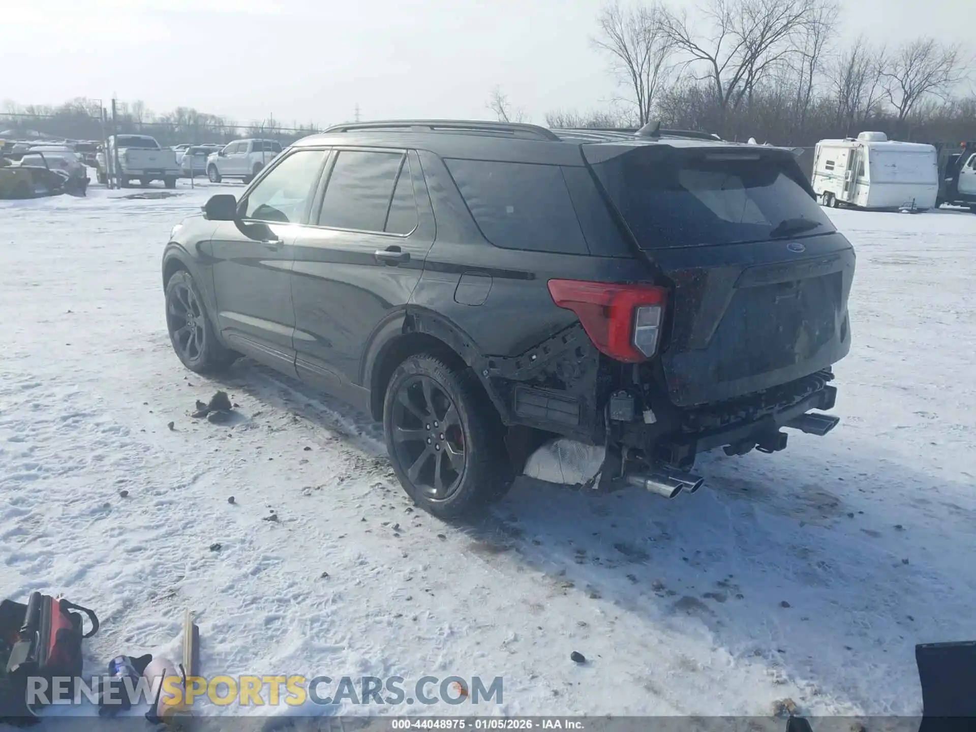 3 Photograph of a damaged car 1FM5K8GC7MGA69047 FORD EXPLORER 2021