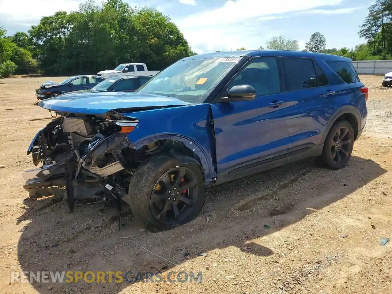 1 Photograph of a damaged car 1FM5K8GC7MGB28856 FORD EXPLORER 2021