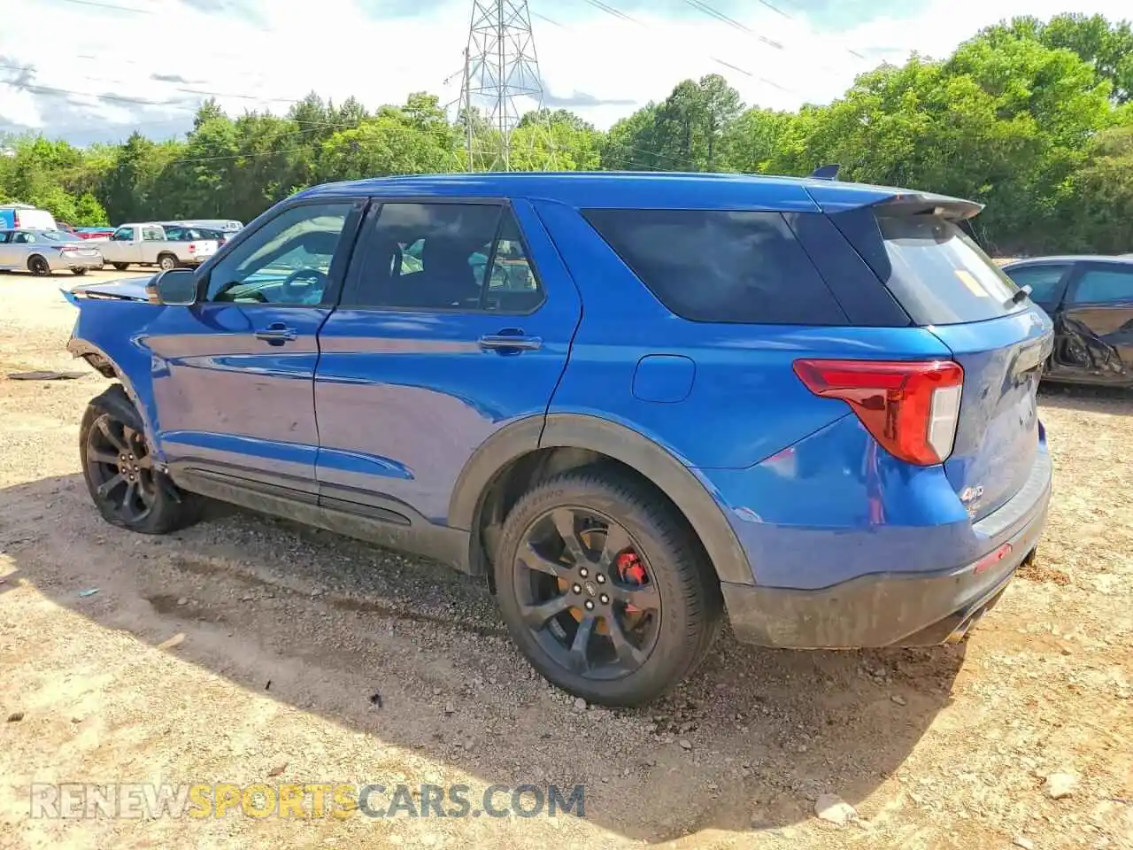 2 Photograph of a damaged car 1FM5K8GC7MGB28856 FORD EXPLORER 2021