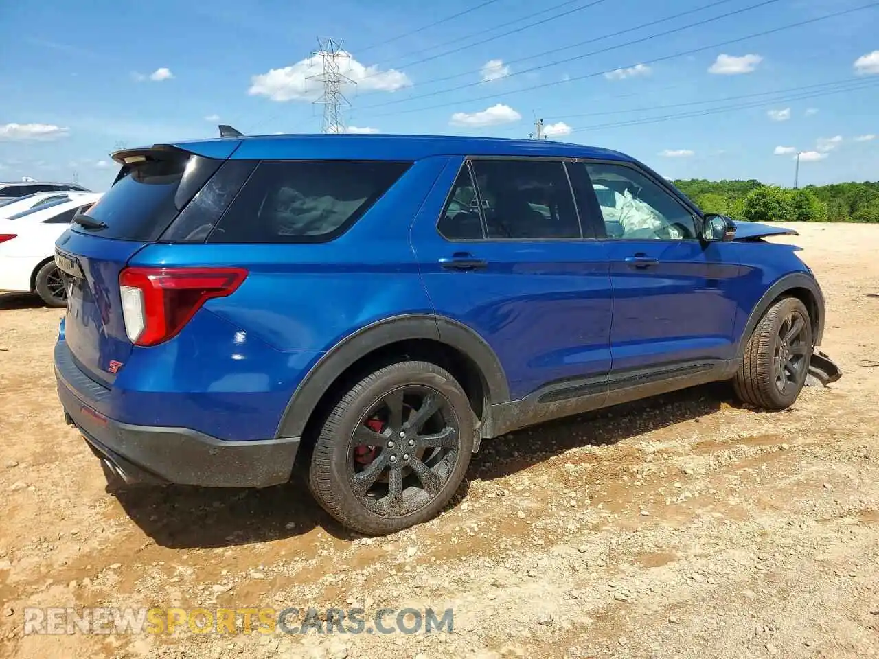 3 Photograph of a damaged car 1FM5K8GC7MGB28856 FORD EXPLORER 2021