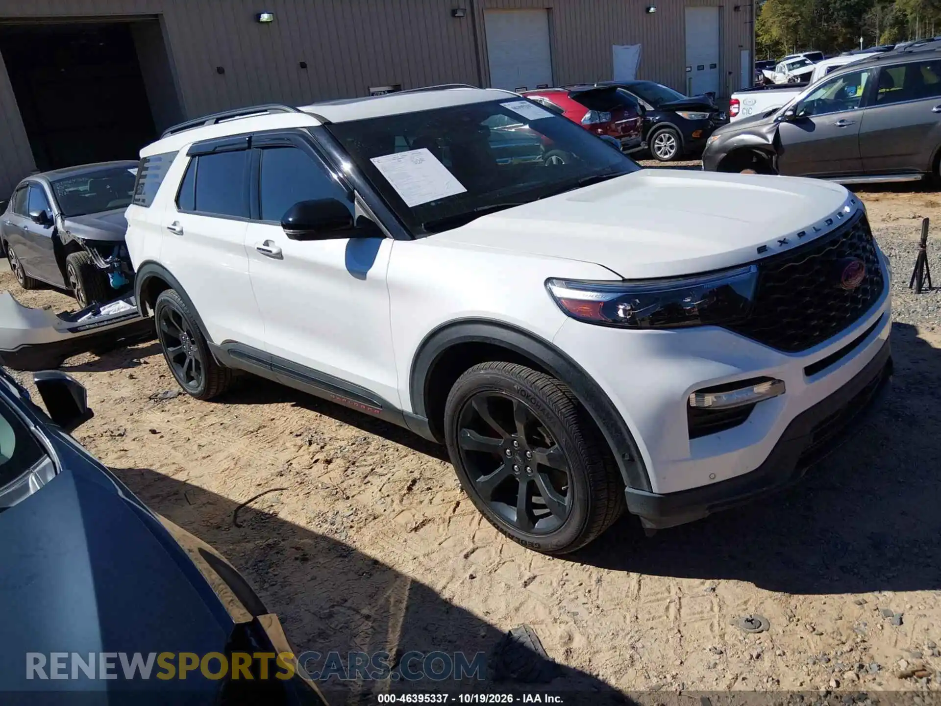 1 Photograph of a damaged car 1FM5K8GC7MGC32246 FORD EXPLORER 2021