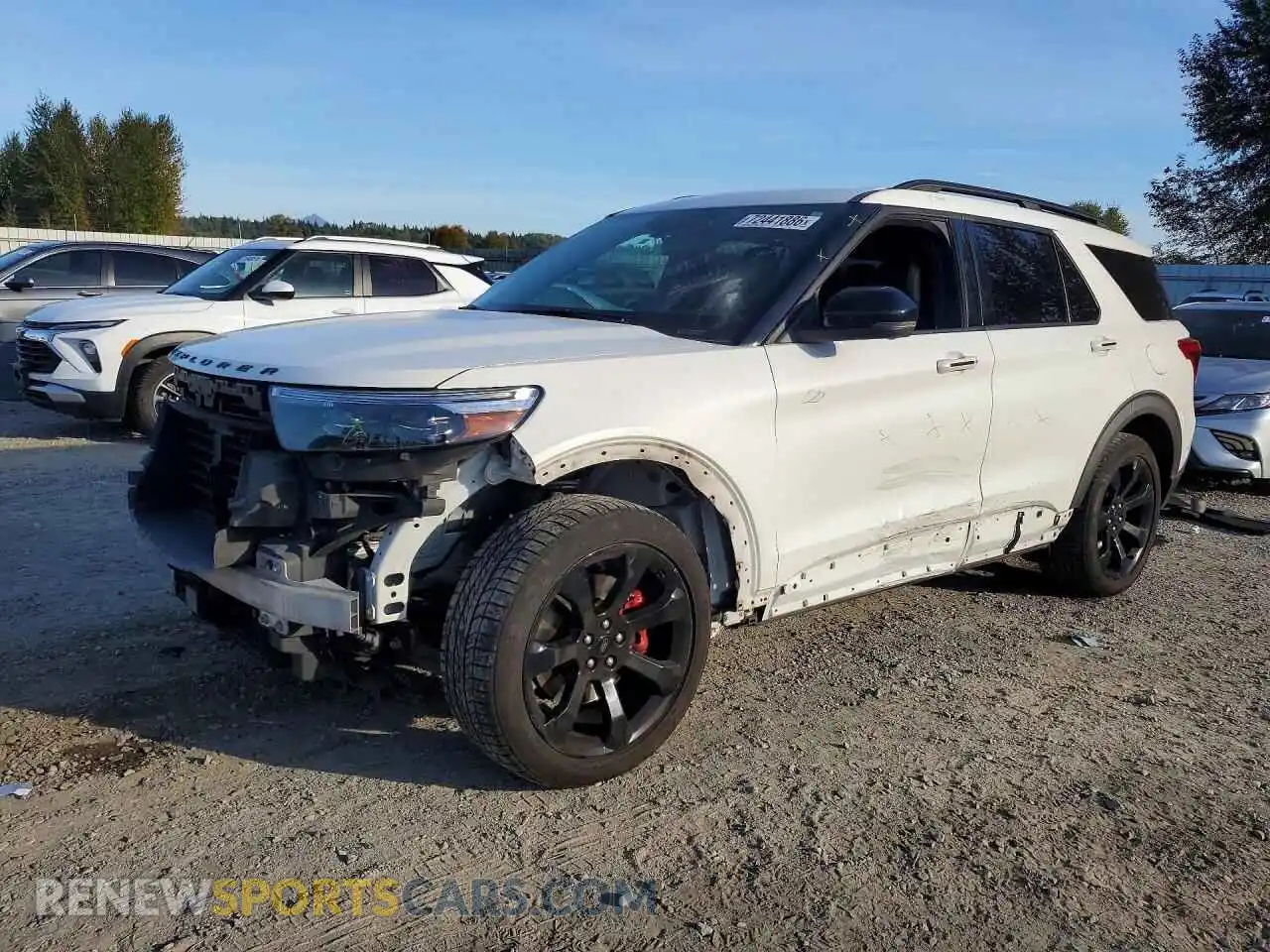 1 Photograph of a damaged car 1FM5K8GC8MGA46716 FORD EXPLORER 2021