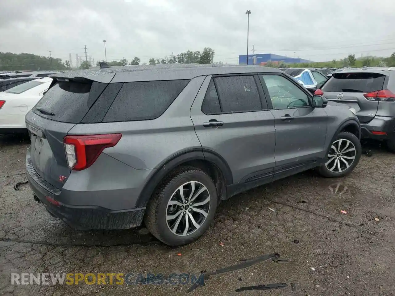 3 fotografías del automóvil dañado 1FM5K8GC8MGA93468 FORD EXPLORER 2021