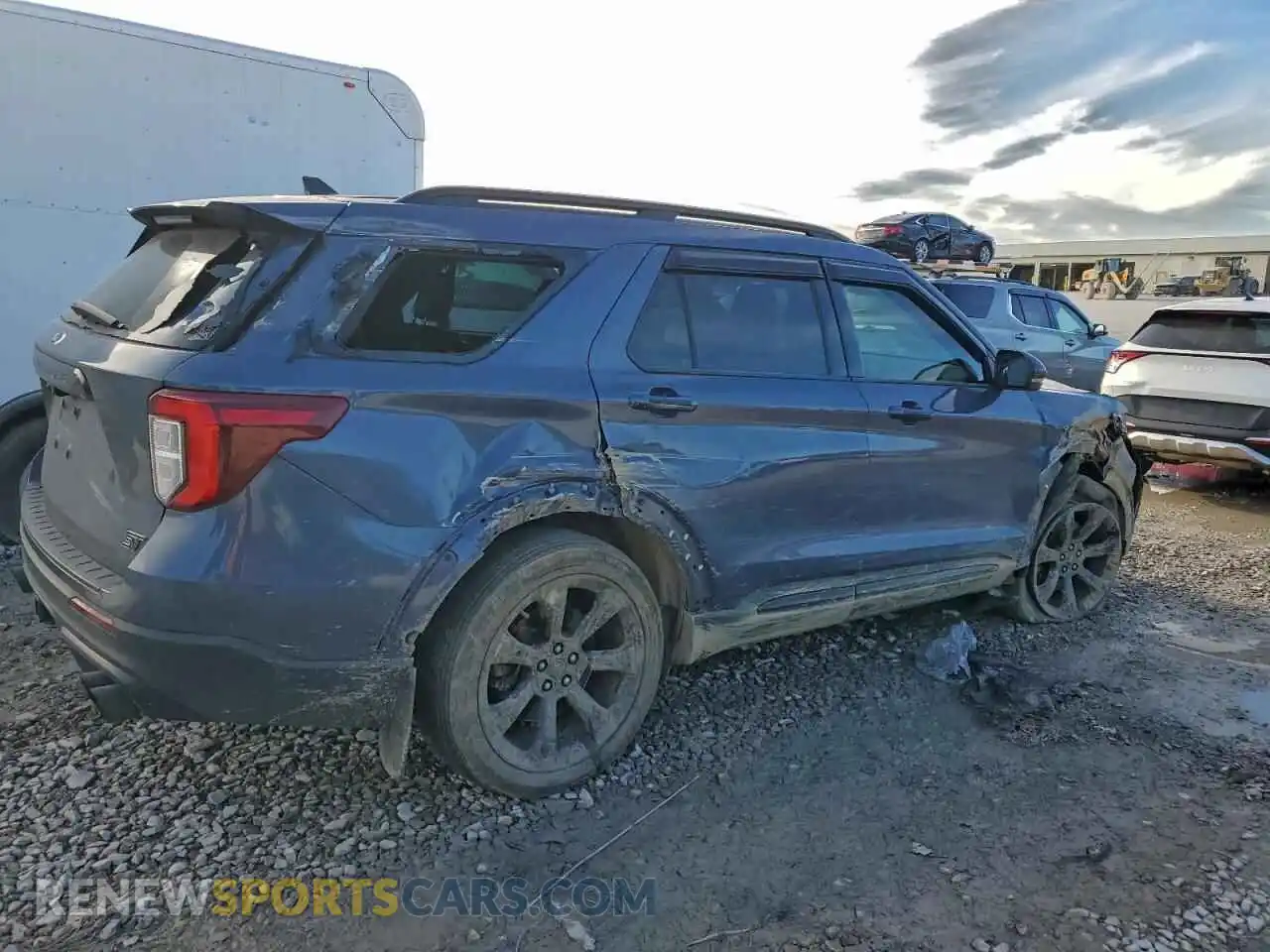 3 Photograph of a damaged car 1FM5K8GC8MGC48701 FORD EXPLORER 2021