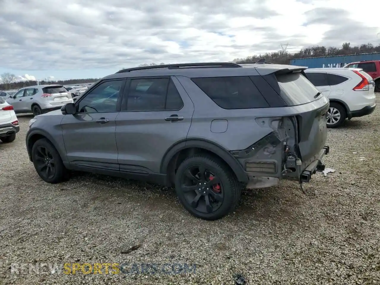 2 Photograph of a damaged car 1FM5K8GC9MGA41637 FORD EXPLORER 2021