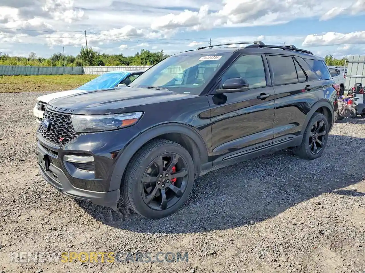 1 Photograph of a damaged car 1FM5K8GC9MGA51004 FORD EXPLORER 2021