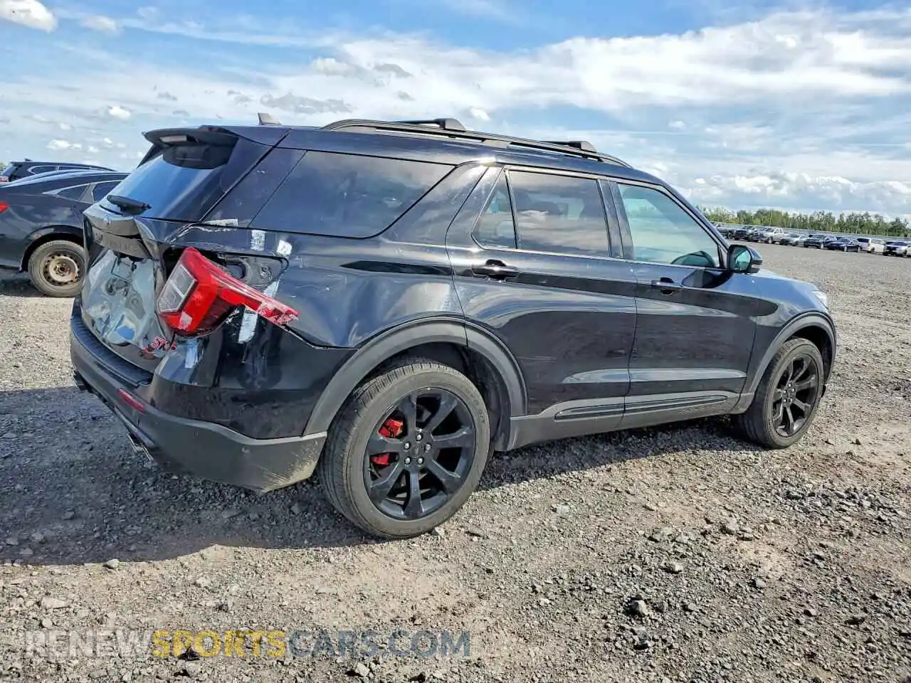 3 Photograph of a damaged car 1FM5K8GC9MGA51004 FORD EXPLORER 2021