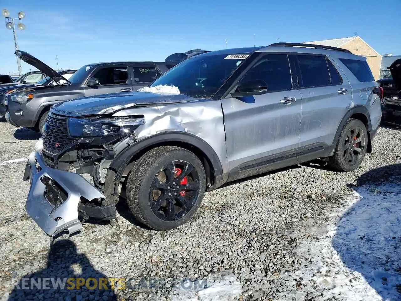 1 Photograph of a damaged car 1FM5K8GC9MGA71902 FORD EXPLORER 2021