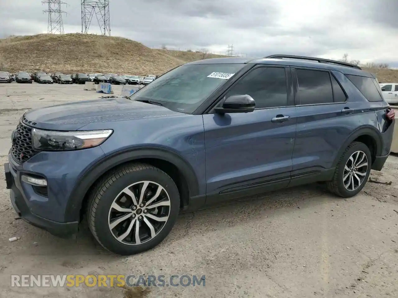 1 Photograph of a damaged car 1FM5K8GCXMGA05195 FORD EXPLORER 2021
