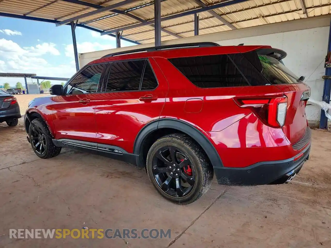 2 Photograph of a damaged car 1FM5K8GCXMGB32979 FORD EXPLORER 2021