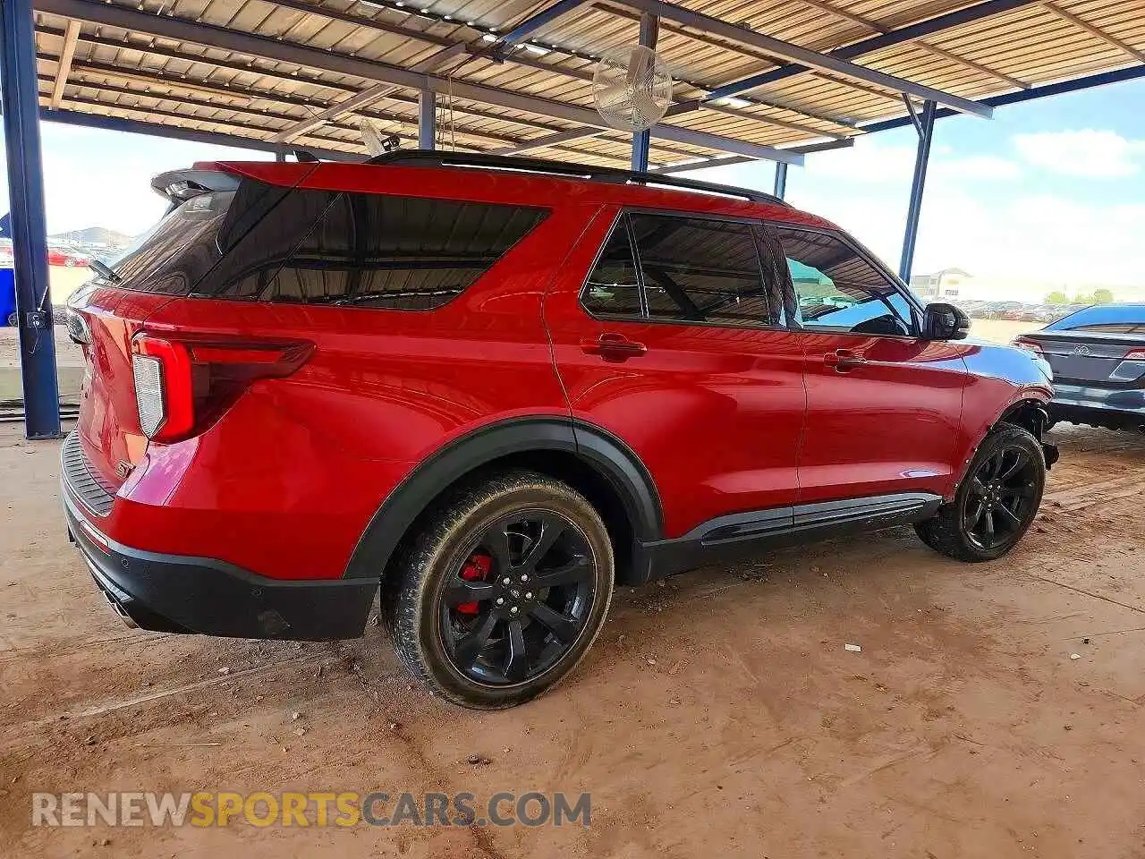 3 Photograph of a damaged car 1FM5K8GCXMGB32979 FORD EXPLORER 2021
