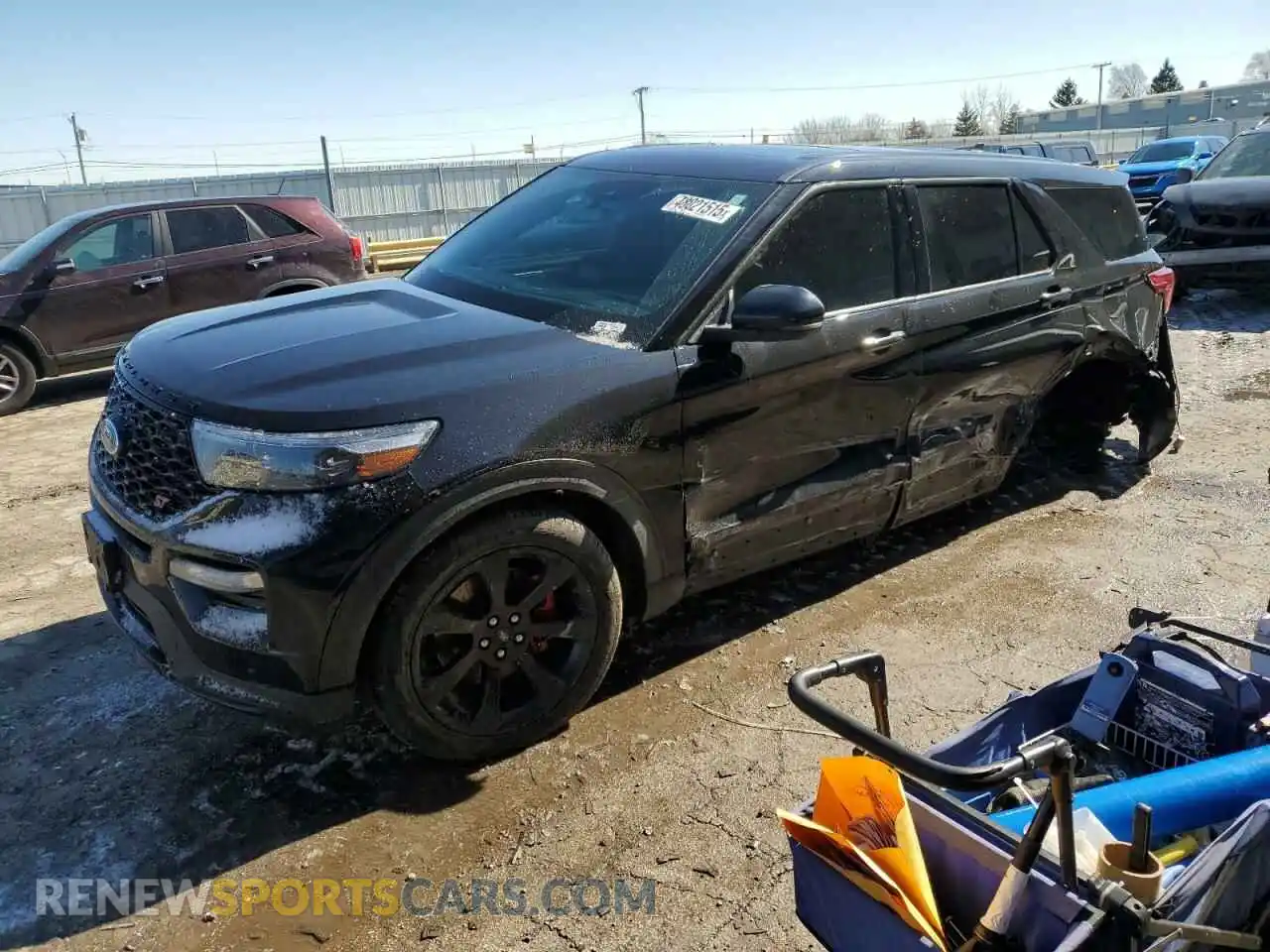 1 Photograph of a damaged car 1FM5K8GCXMGC27915 FORD EXPLORER 2021