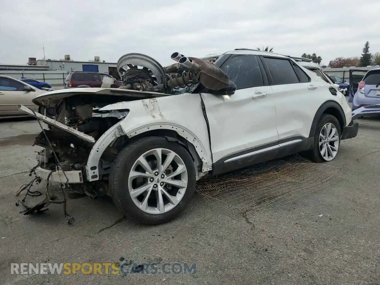 1 Photograph of a damaged car 1FM5K8HC0MGA33277 FORD EXPLORER 2021