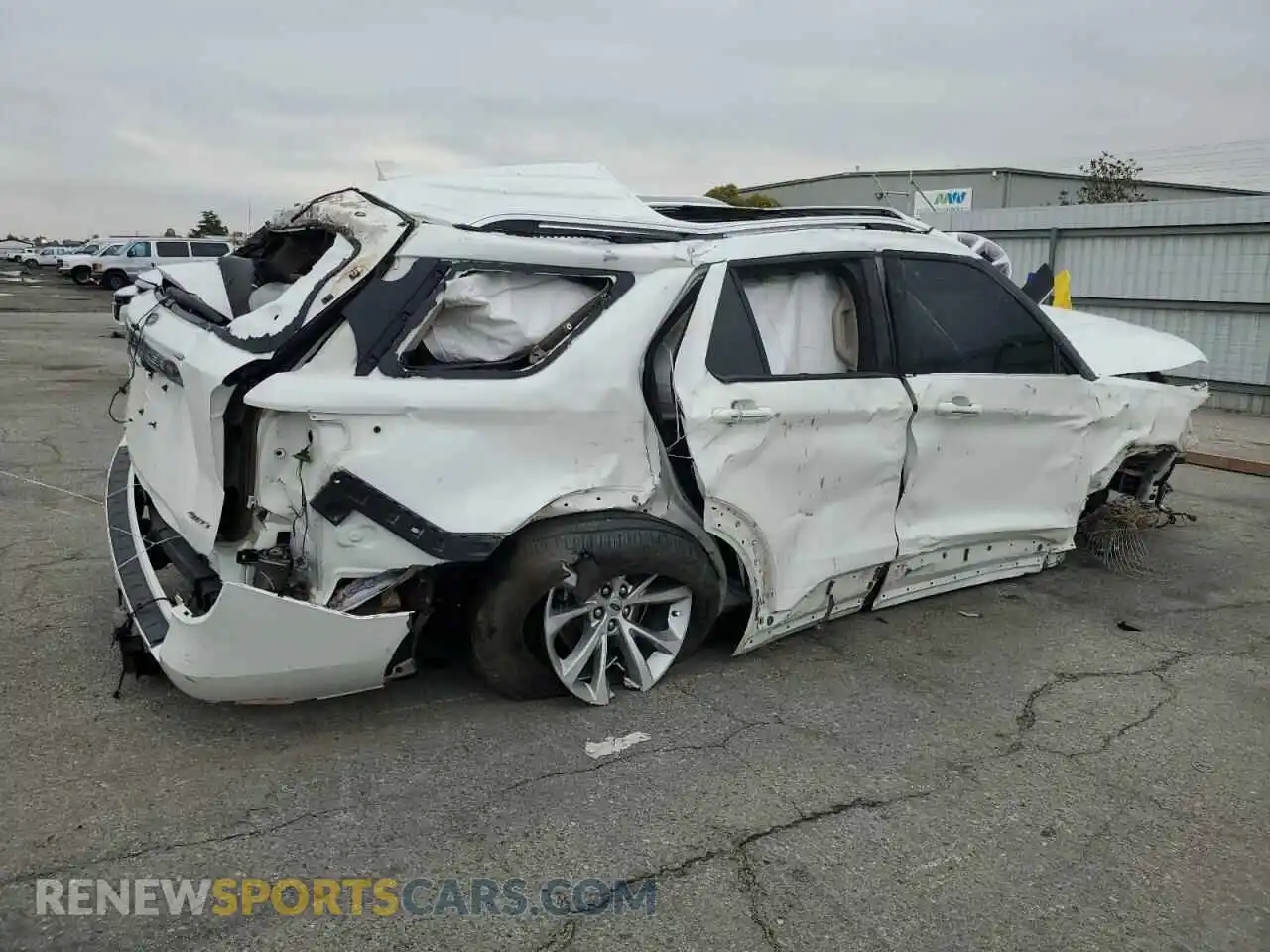 3 Photograph of a damaged car 1FM5K8HC0MGA33277 FORD EXPLORER 2021