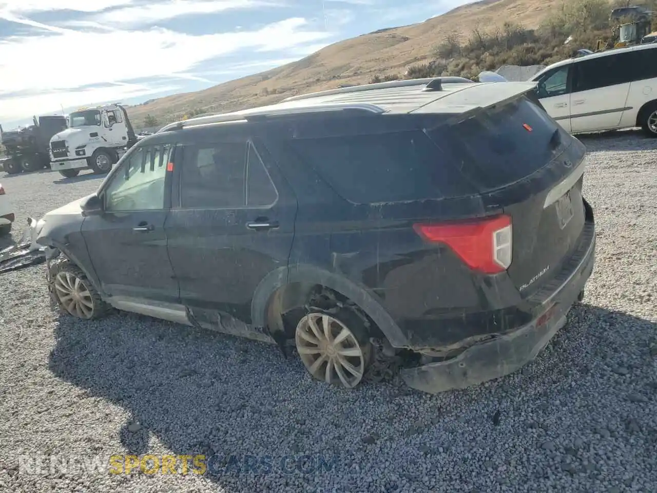 2 Photograph of a damaged car 1FM5K8HC1MGA12454 FORD EXPLORER 2021