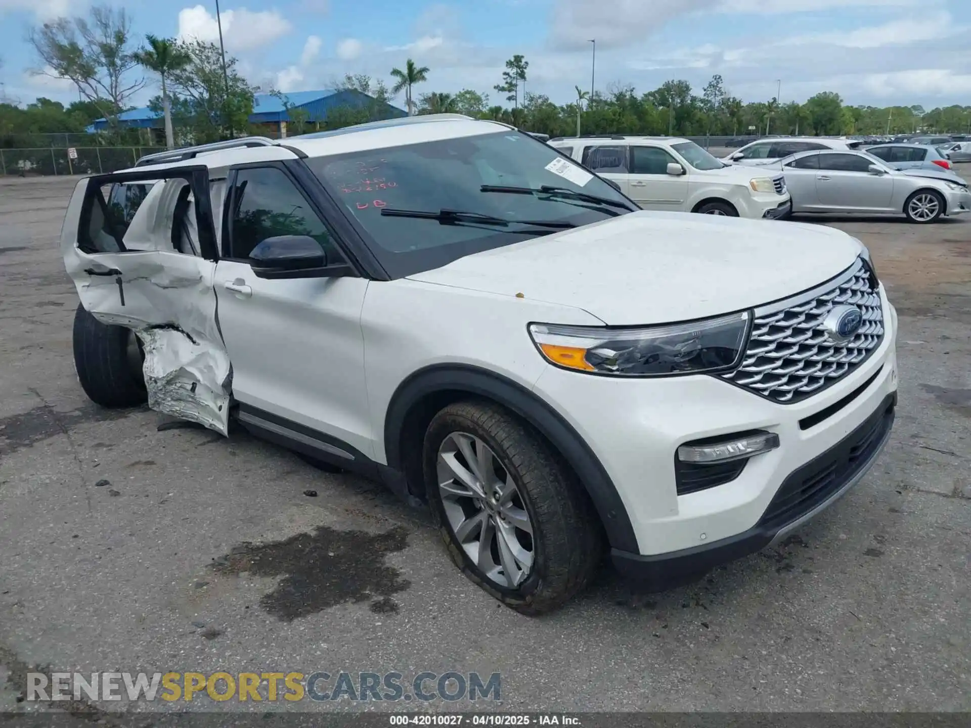 1 Photograph of a damaged car 1FM5K8HC1MGA78194 FORD EXPLORER 2021