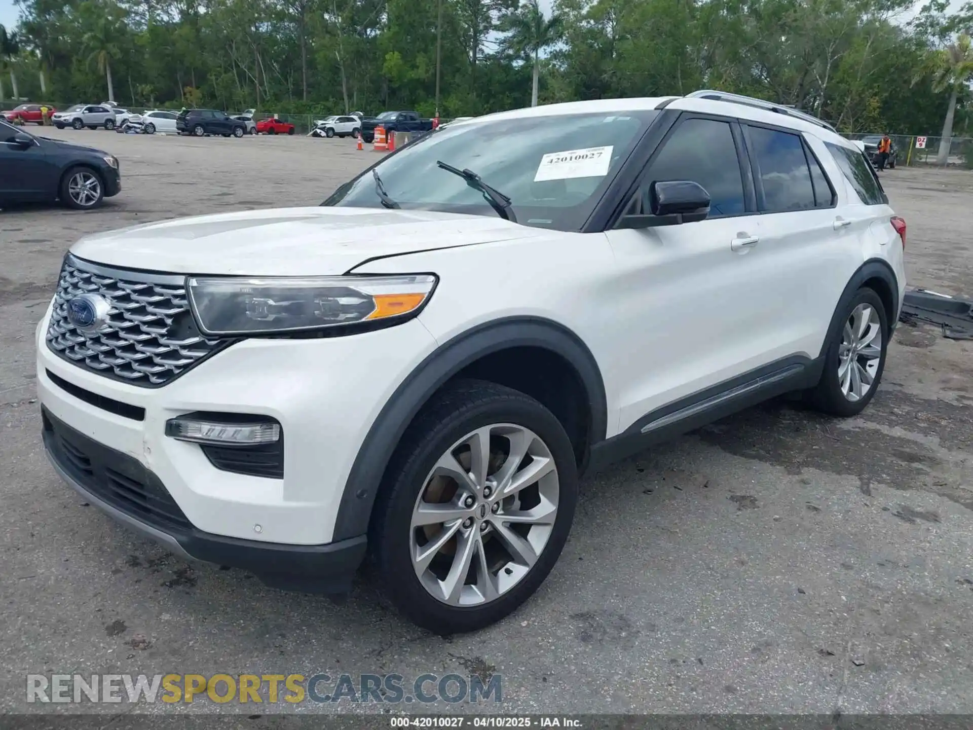 2 Photograph of a damaged car 1FM5K8HC1MGA78194 FORD EXPLORER 2021