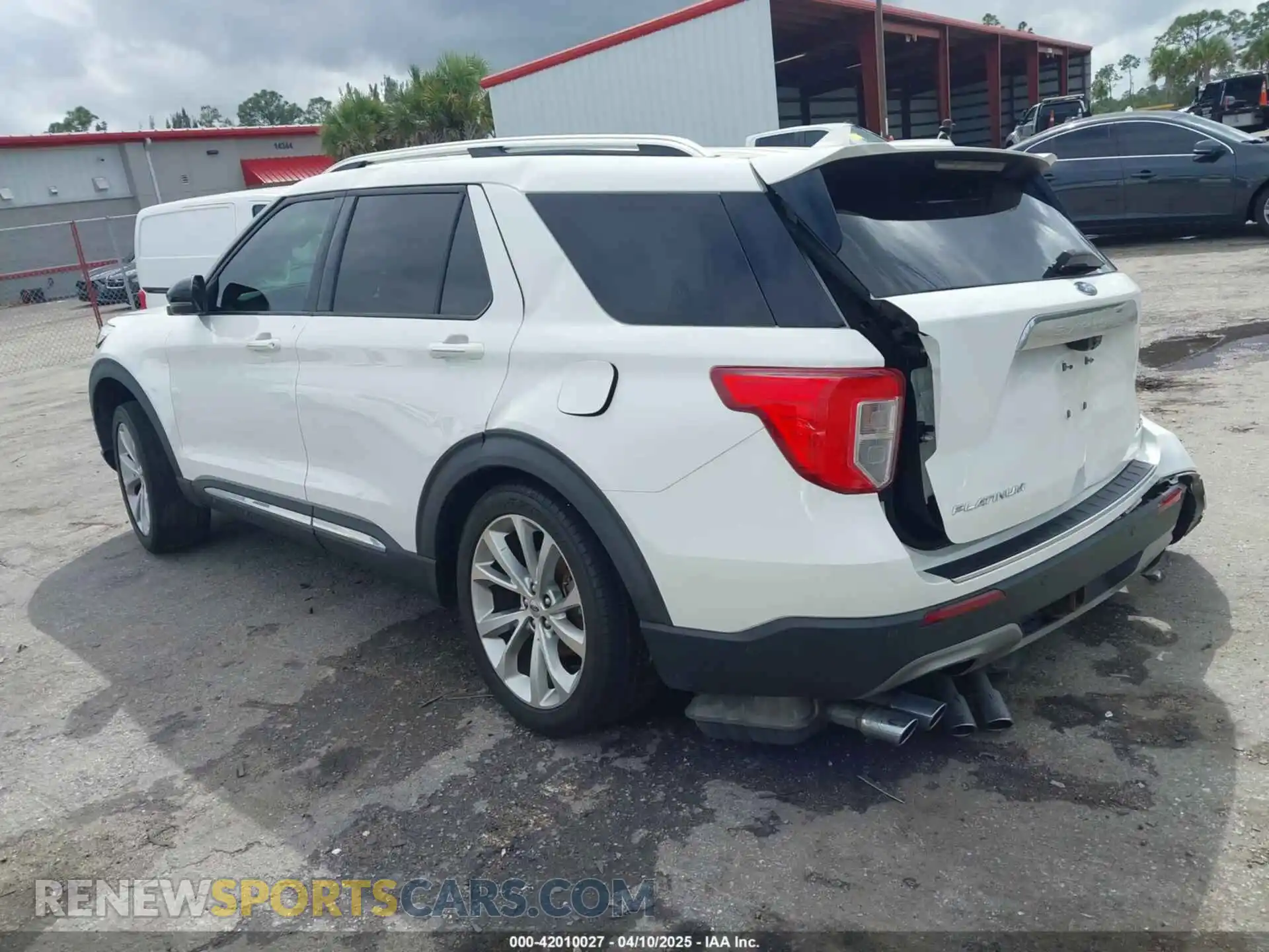 3 Photograph of a damaged car 1FM5K8HC1MGA78194 FORD EXPLORER 2021