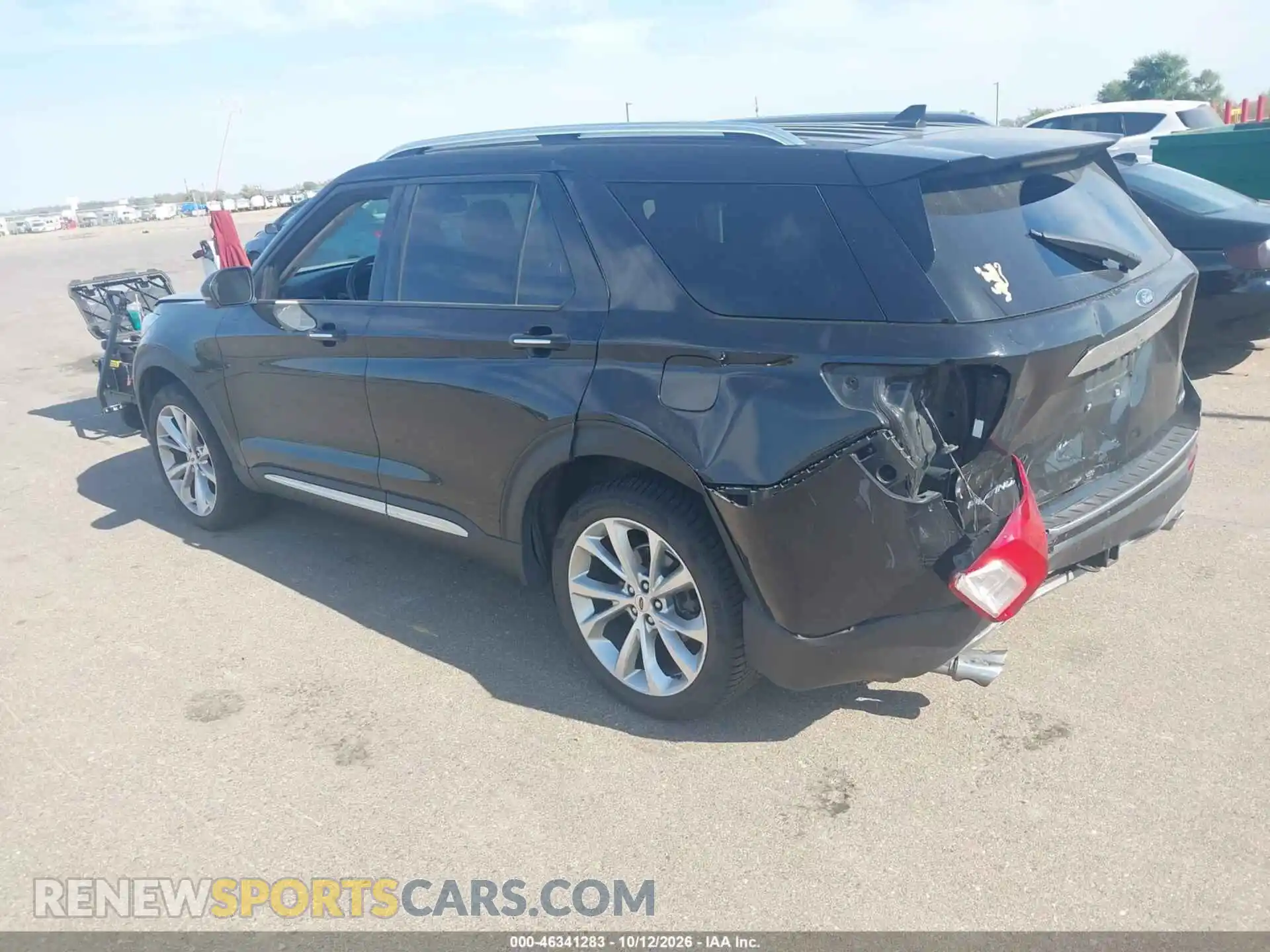 3 fotografías del automóvil dañado 1FM5K8HC2MGA24192 FORD EXPLORER 2021