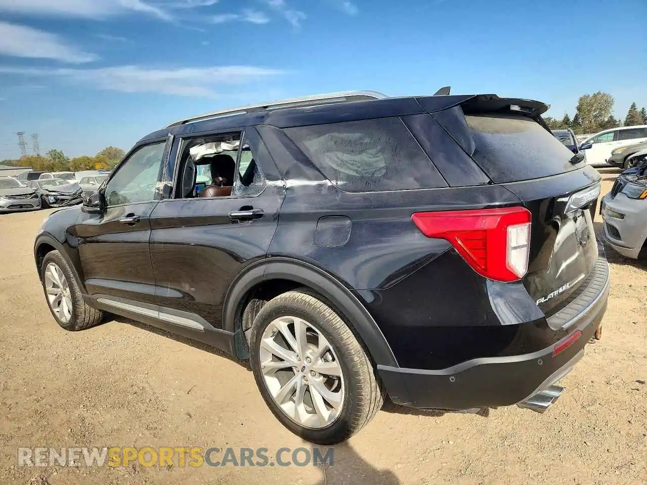 2 Photograph of a damaged car 1FM5K8HC3MGB13785 FORD EXPLORER 2021