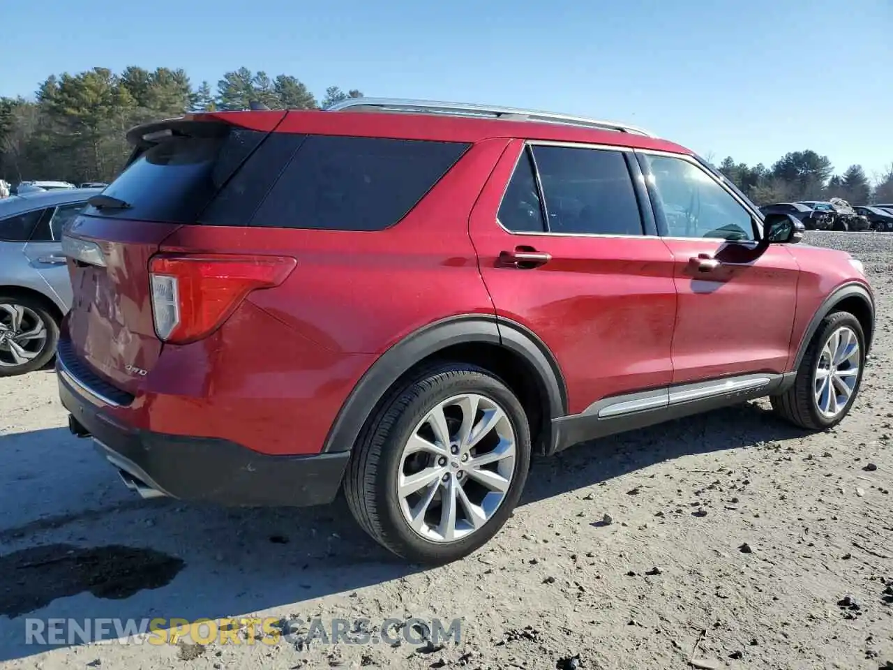 3 Photograph of a damaged car 1FM5K8HC4MGA00511 FORD EXPLORER 2021