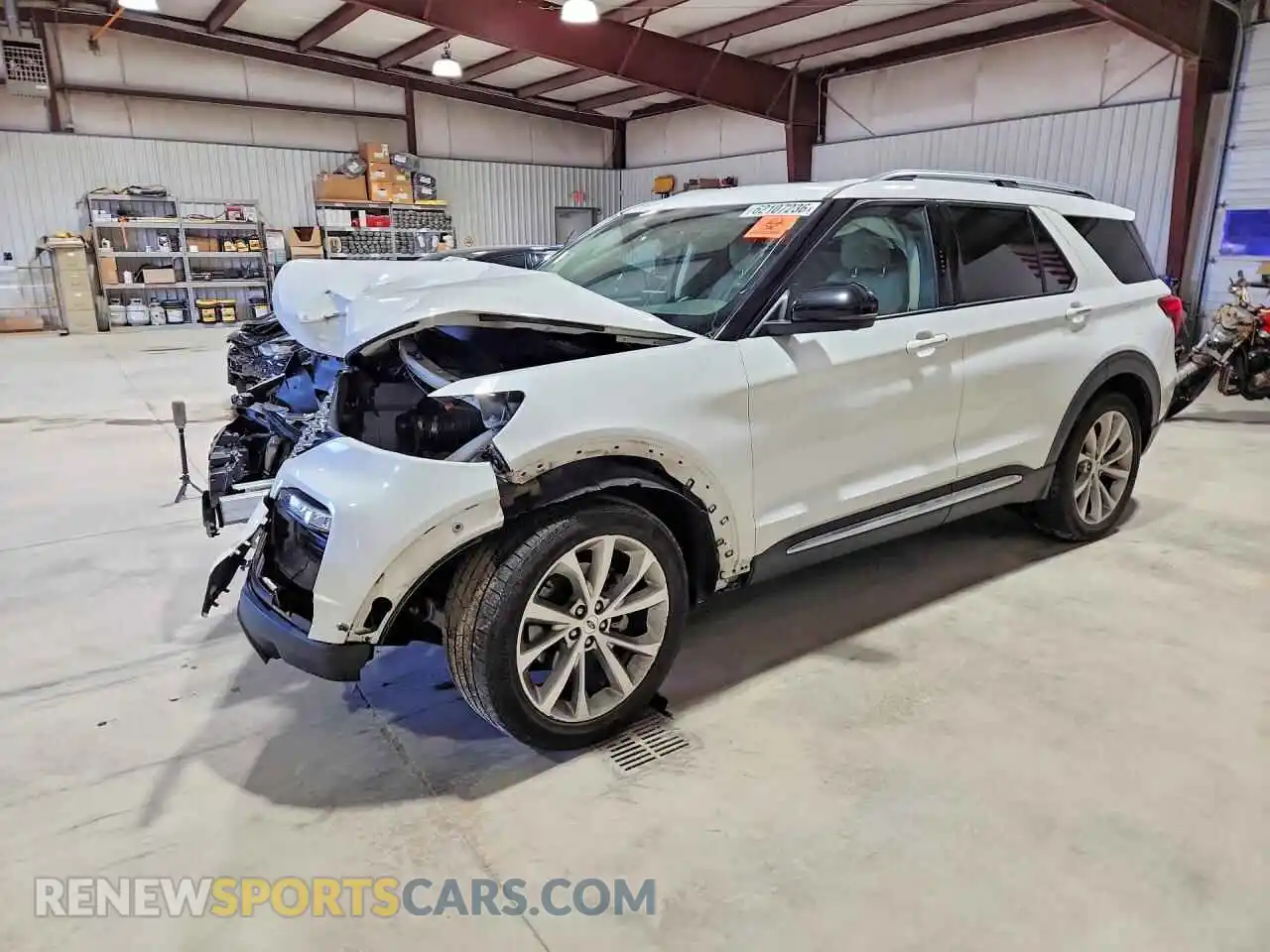 1 Photograph of a damaged car 1FM5K8HC5MGA12800 FORD EXPLORER 2021