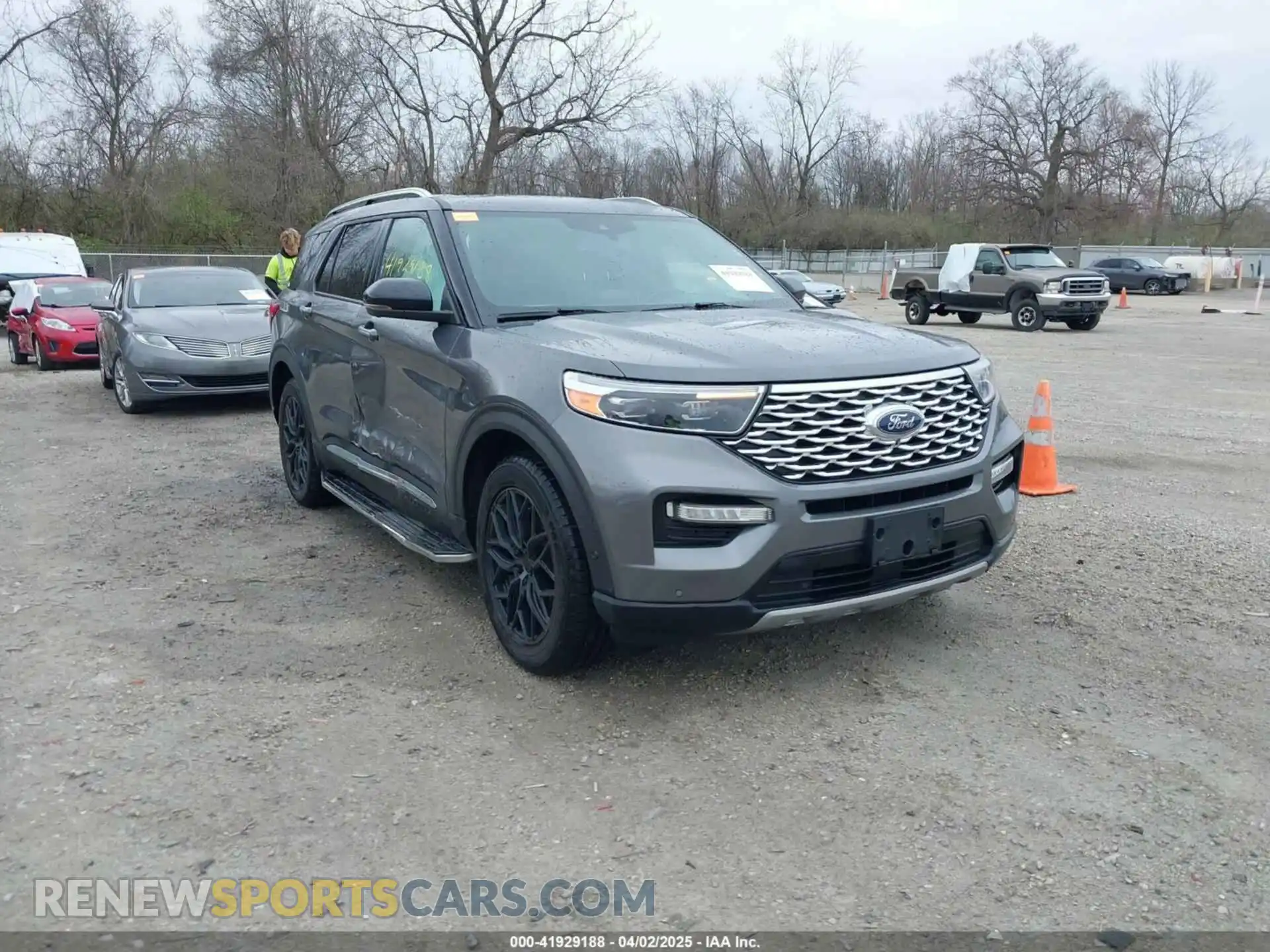 1 Photograph of a damaged car 1FM5K8HC5MGA22470 FORD EXPLORER 2021