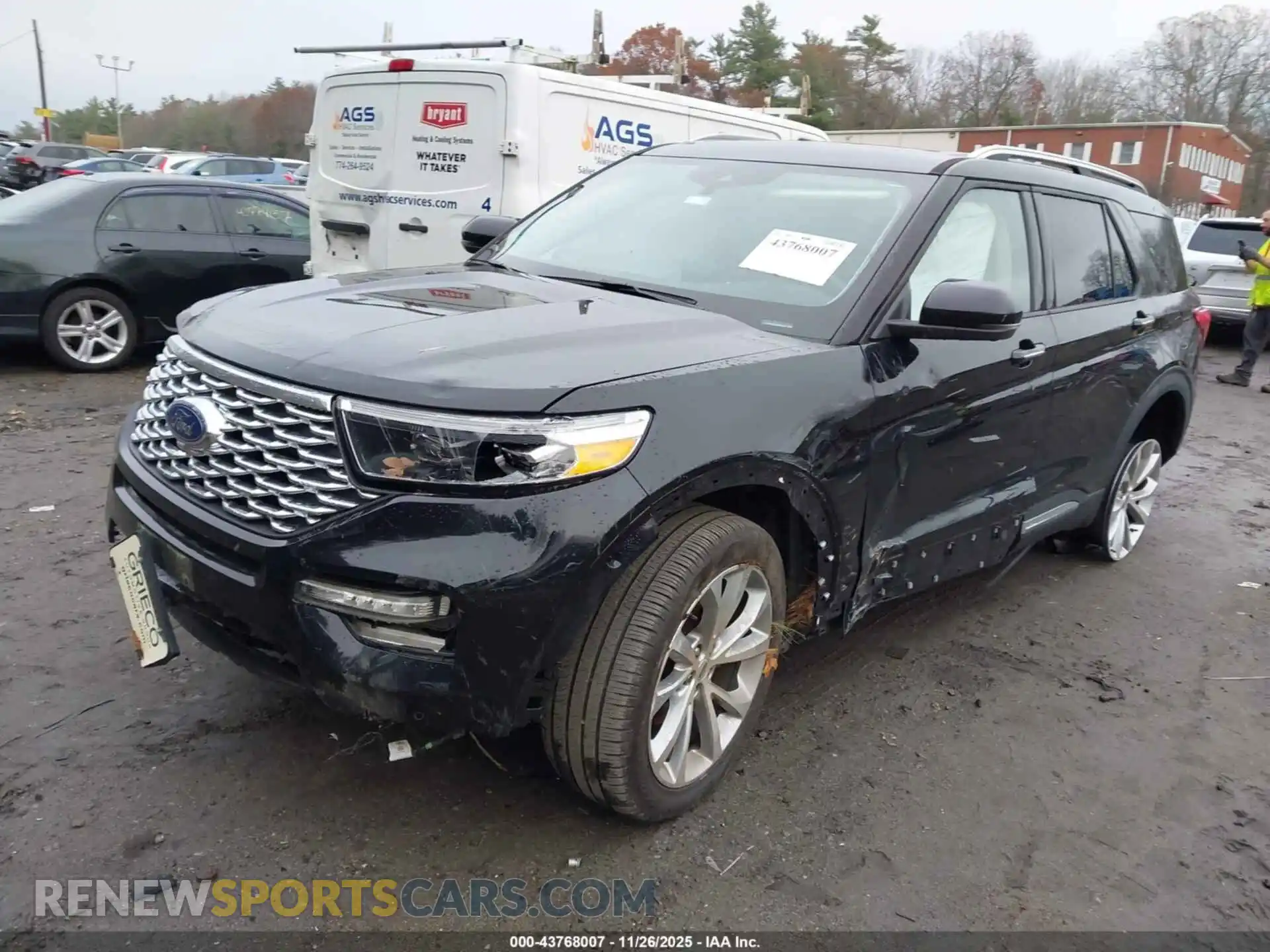 2 fotografías del automóvil dañado 1FM5K8HC5MGA90266 FORD EXPLORER 2021