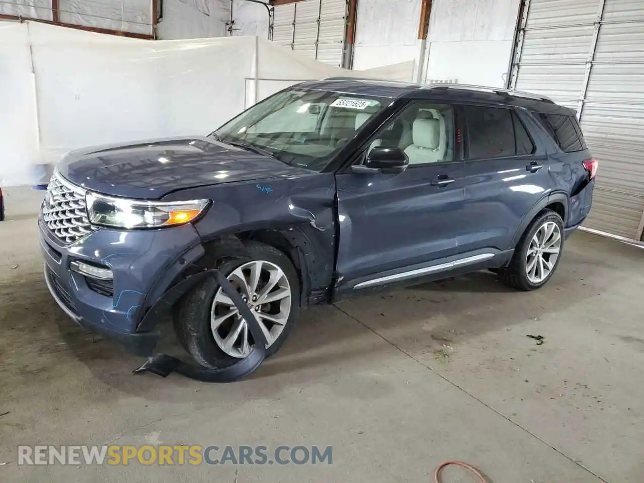 1 Photograph of a damaged car 1FM5K8HC8MGC17317 FORD EXPLORER 2021