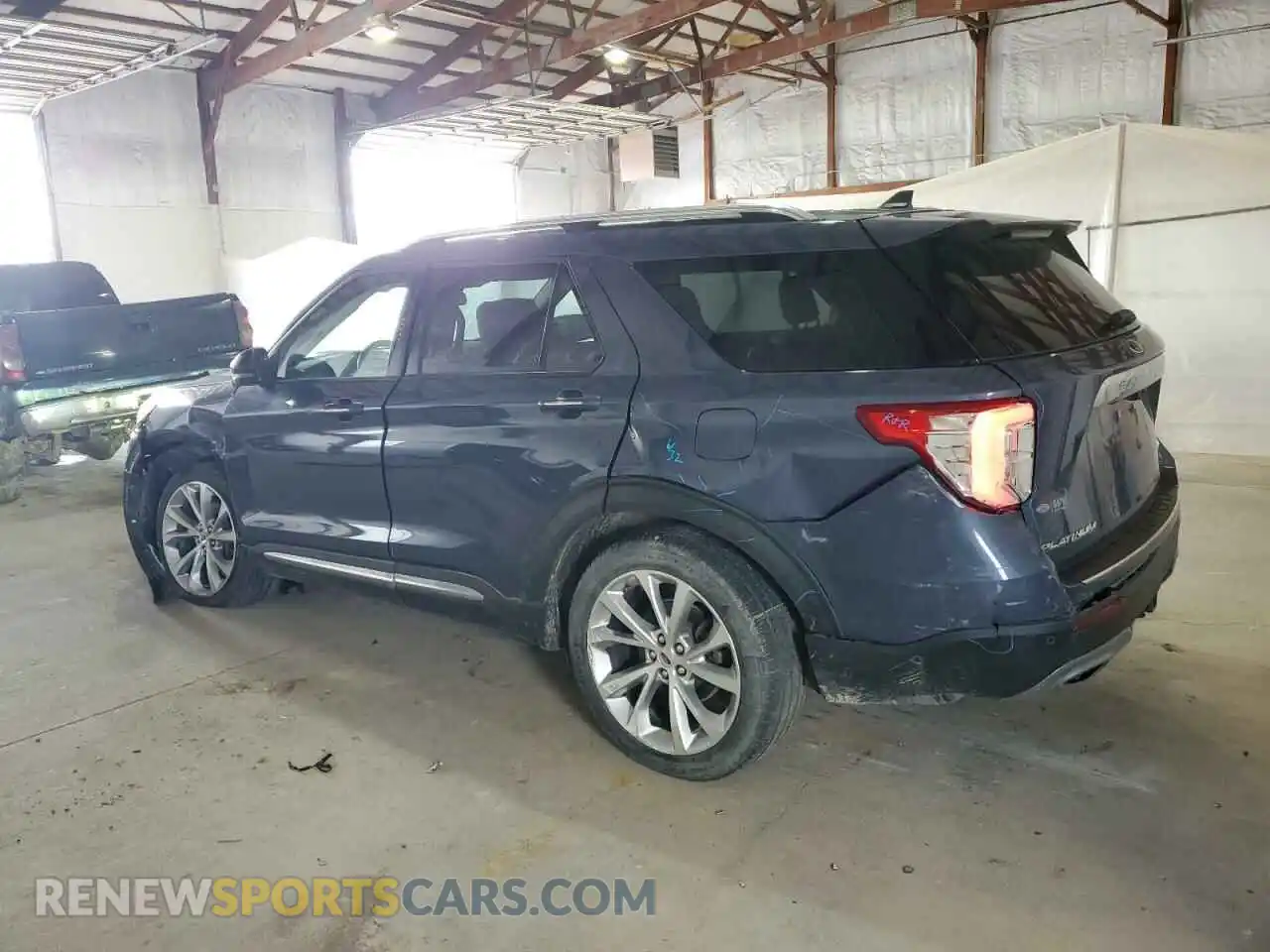 2 Photograph of a damaged car 1FM5K8HC8MGC17317 FORD EXPLORER 2021