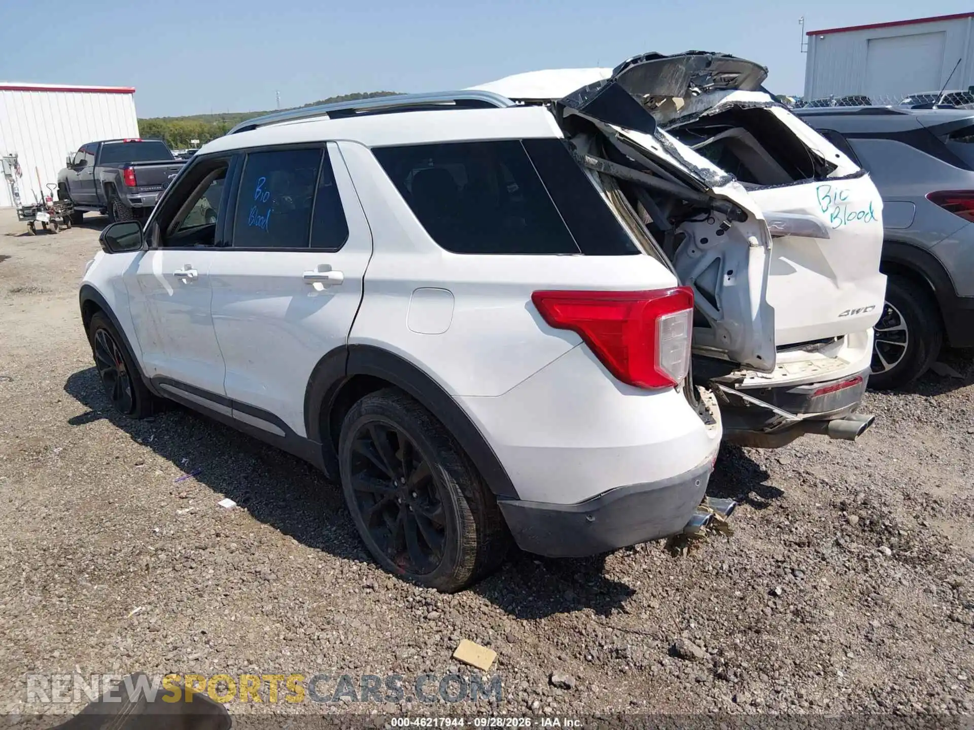 3 Photograph of a damaged car 1FM5K8HC9MGA04618 FORD EXPLORER 2021